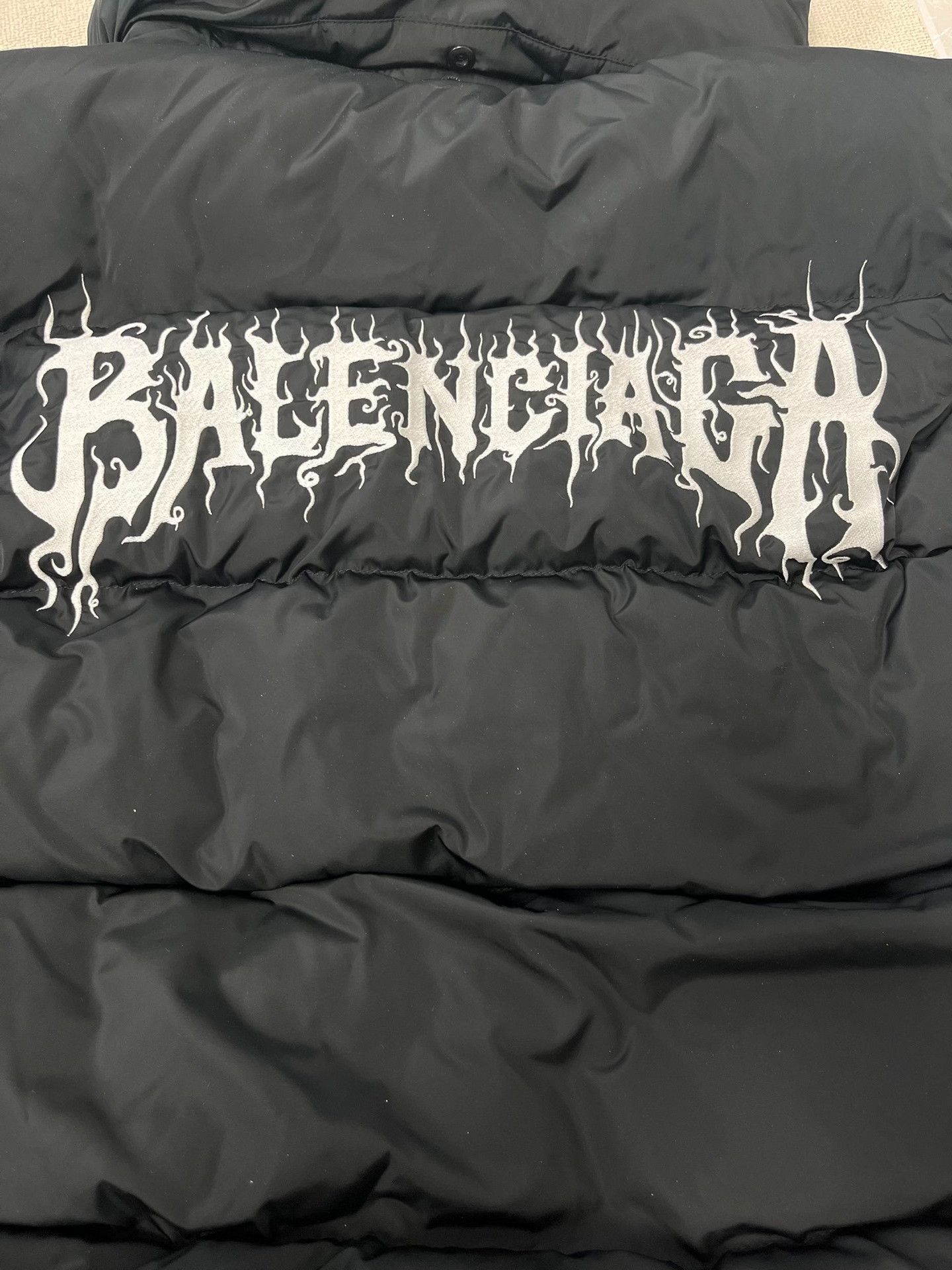 Balenciaga Balenciaga Metal Logo Puffer Jacket Size 48 Size US M / EU 48-50 / 2 - 4 Thumbnail
