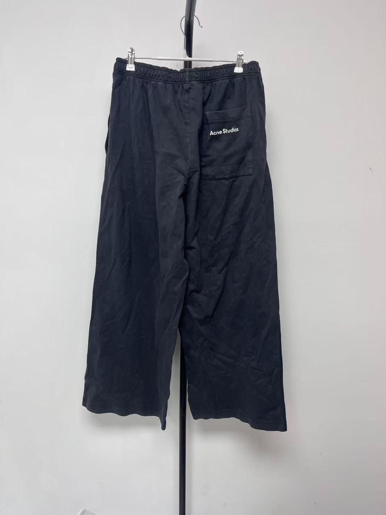 Acne Studios Acne Studios Black Cotton Pants Size S Size 28" / US 6 / IT 42 - 2 Thumbnail