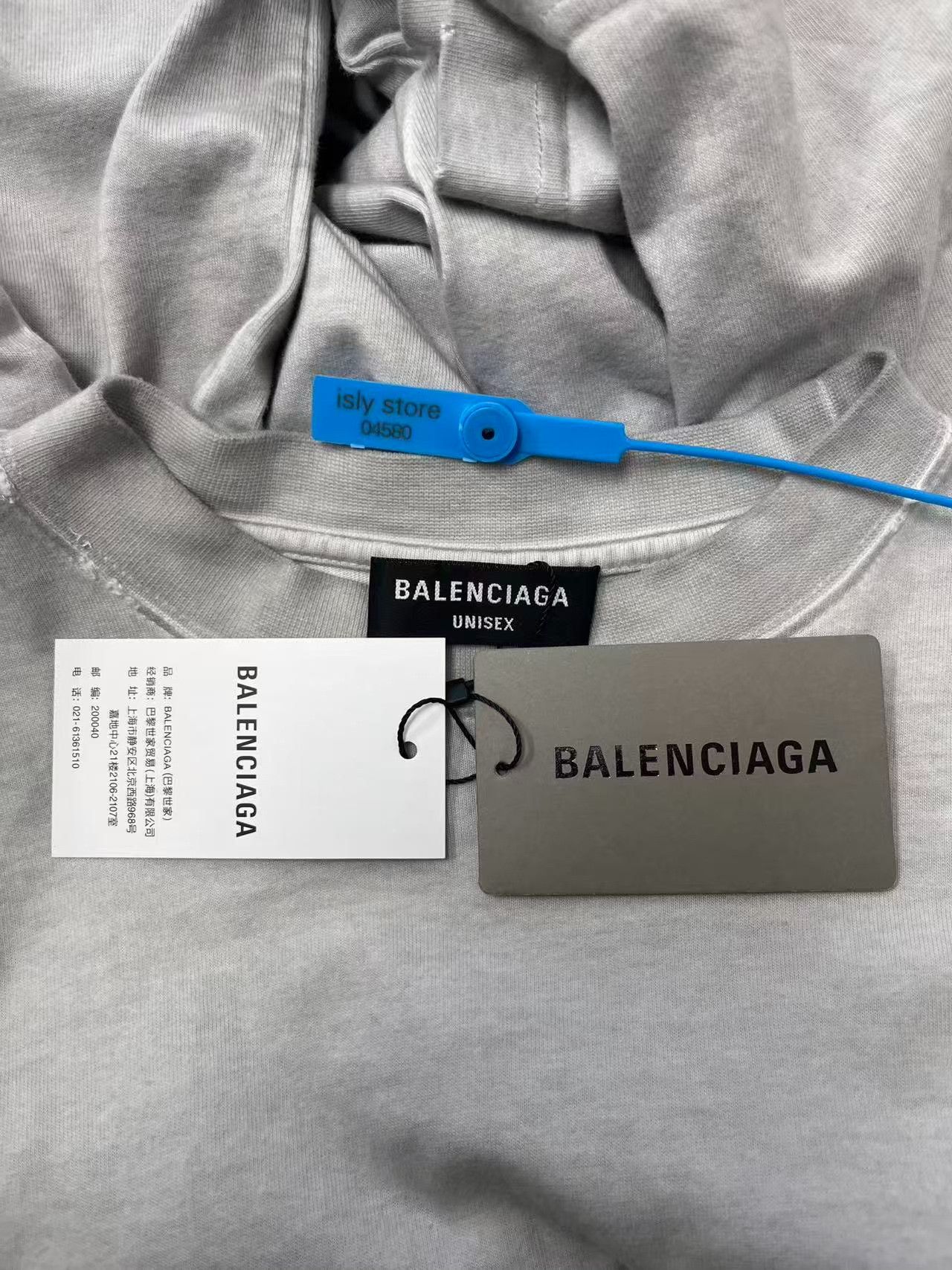 Balenciaga Balenciaga Flame Logo Layered Long Sleeve T-Shirt 1 Size US S / EU 44-46 / 1 - 6 Thumbnail