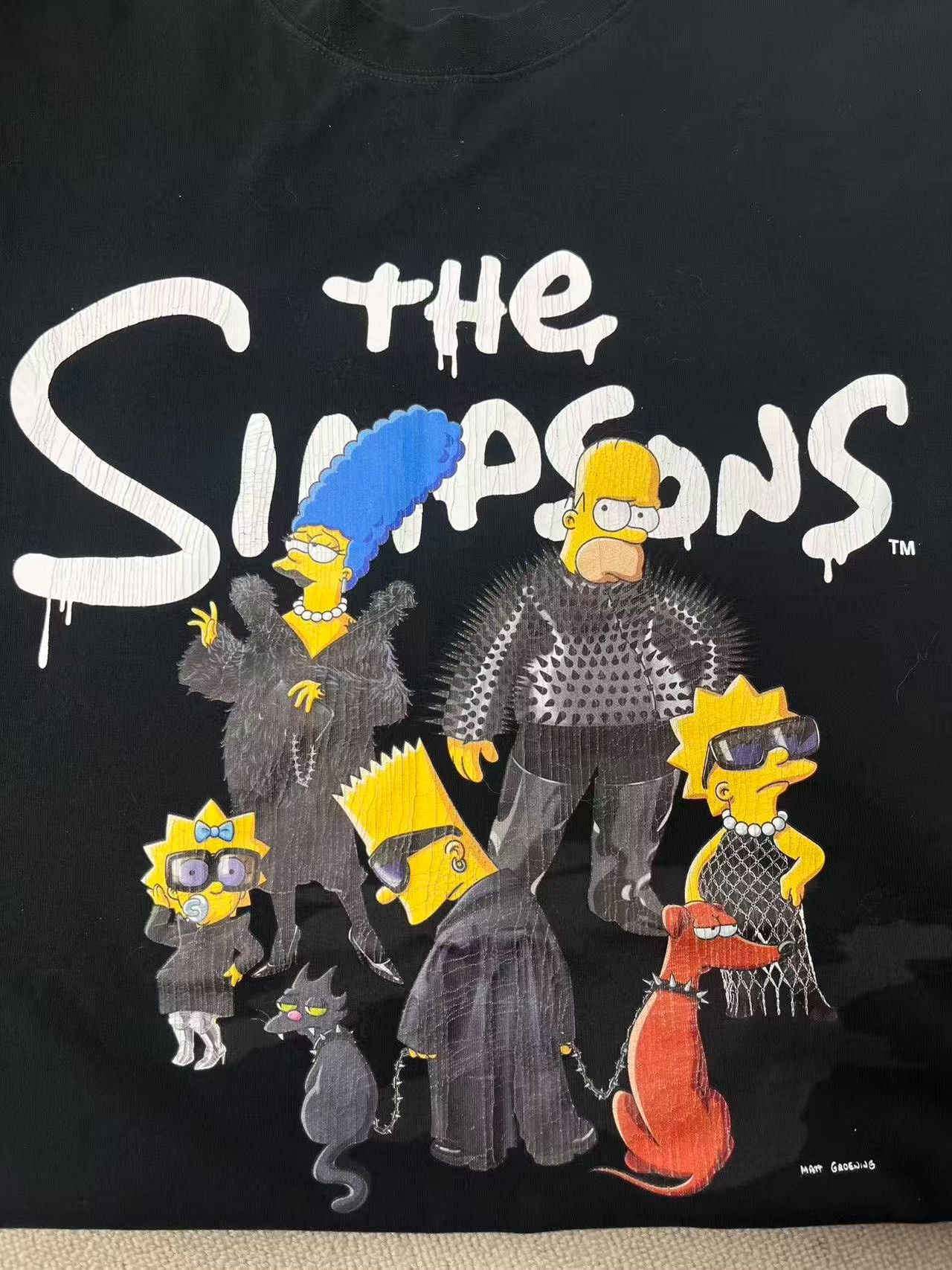 Balenciaga Balenciaga x The Simpsons Graphic Print T-Shirt 3 Size US L / EU 52-54 / 3 - 4 Thumbnail