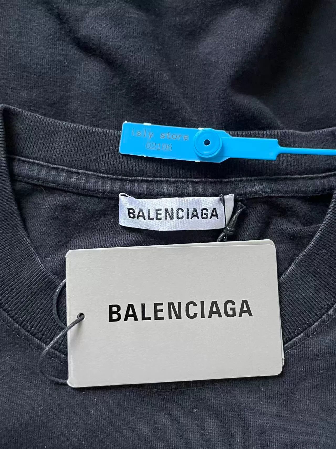Balenciaga Balenciaga Crew Graphic Print T-Shirt L Size US L / EU 52-54 / 3 - 6 Thumbnail