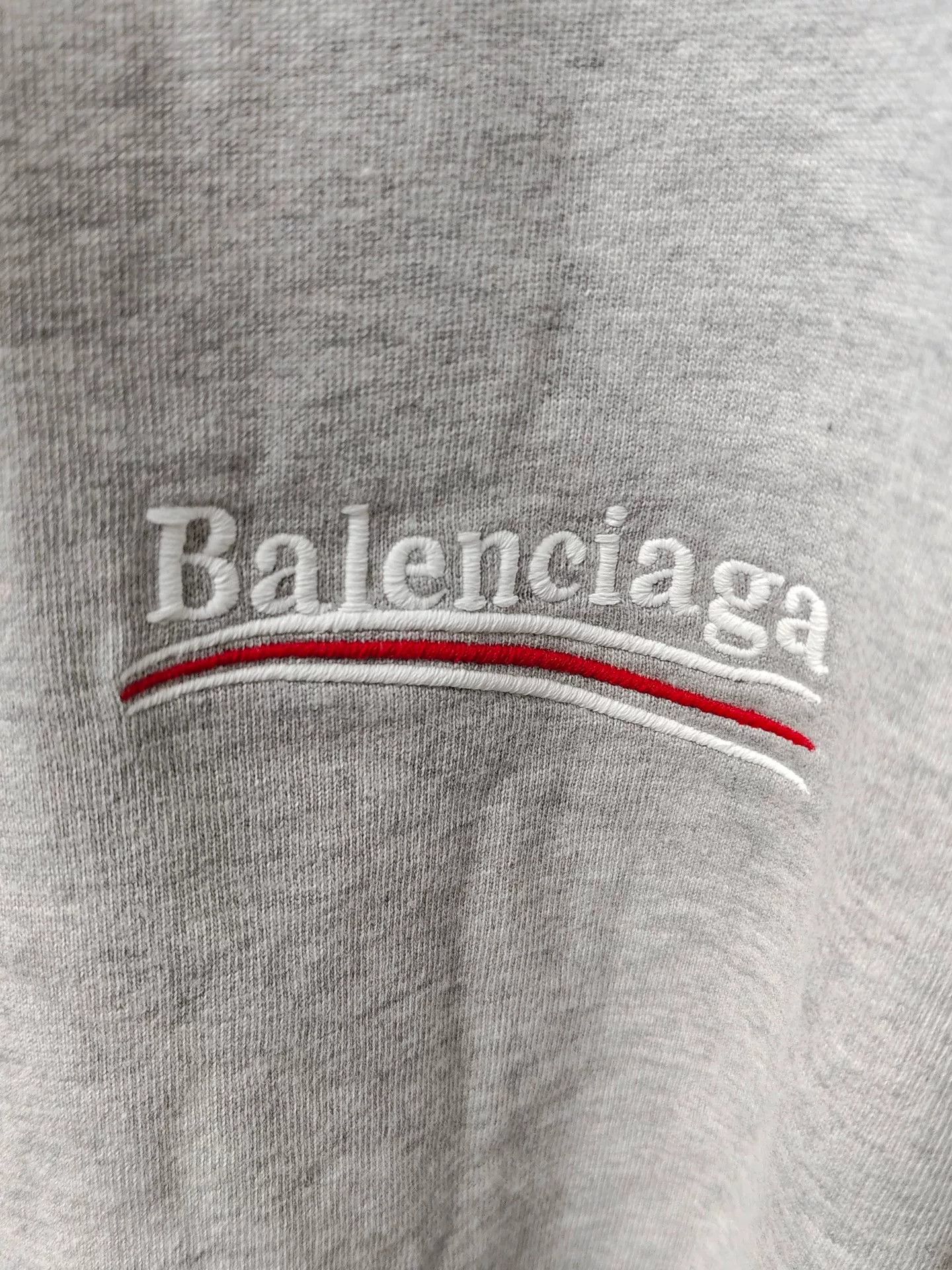 Balenciaga Balenciaga Layered Political Logo Sweatshirt Size M Size US M / EU 48-50 / 2 - 4 Thumbnail
