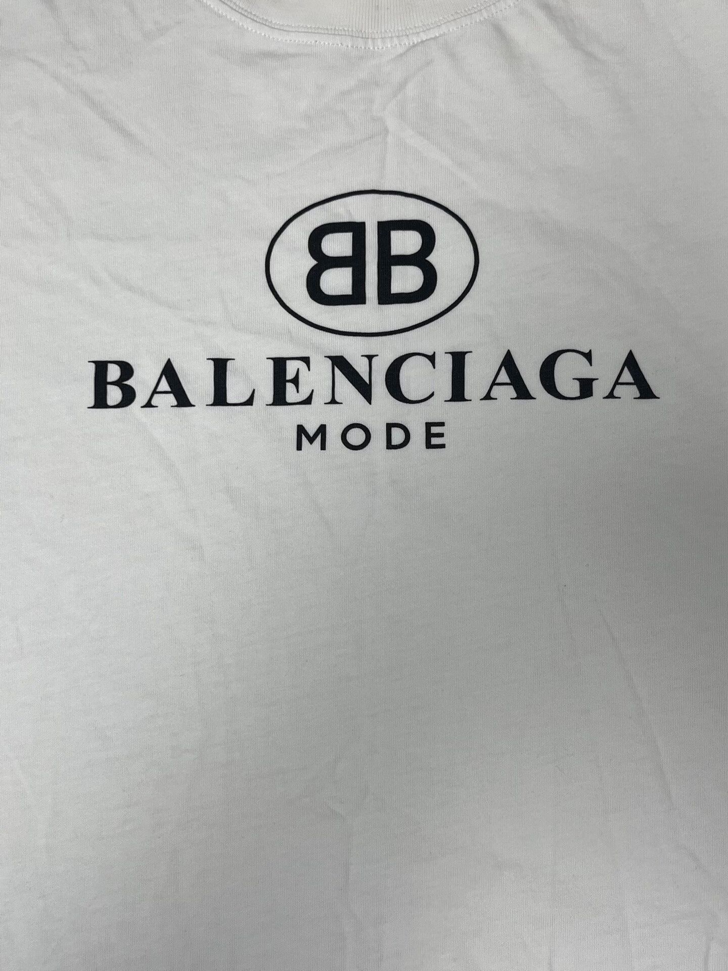 Balenciaga Balenciaga BB Mode Logo Print T-Shirt M Size US M / EU 48-50 / 2 - 4 Thumbnail