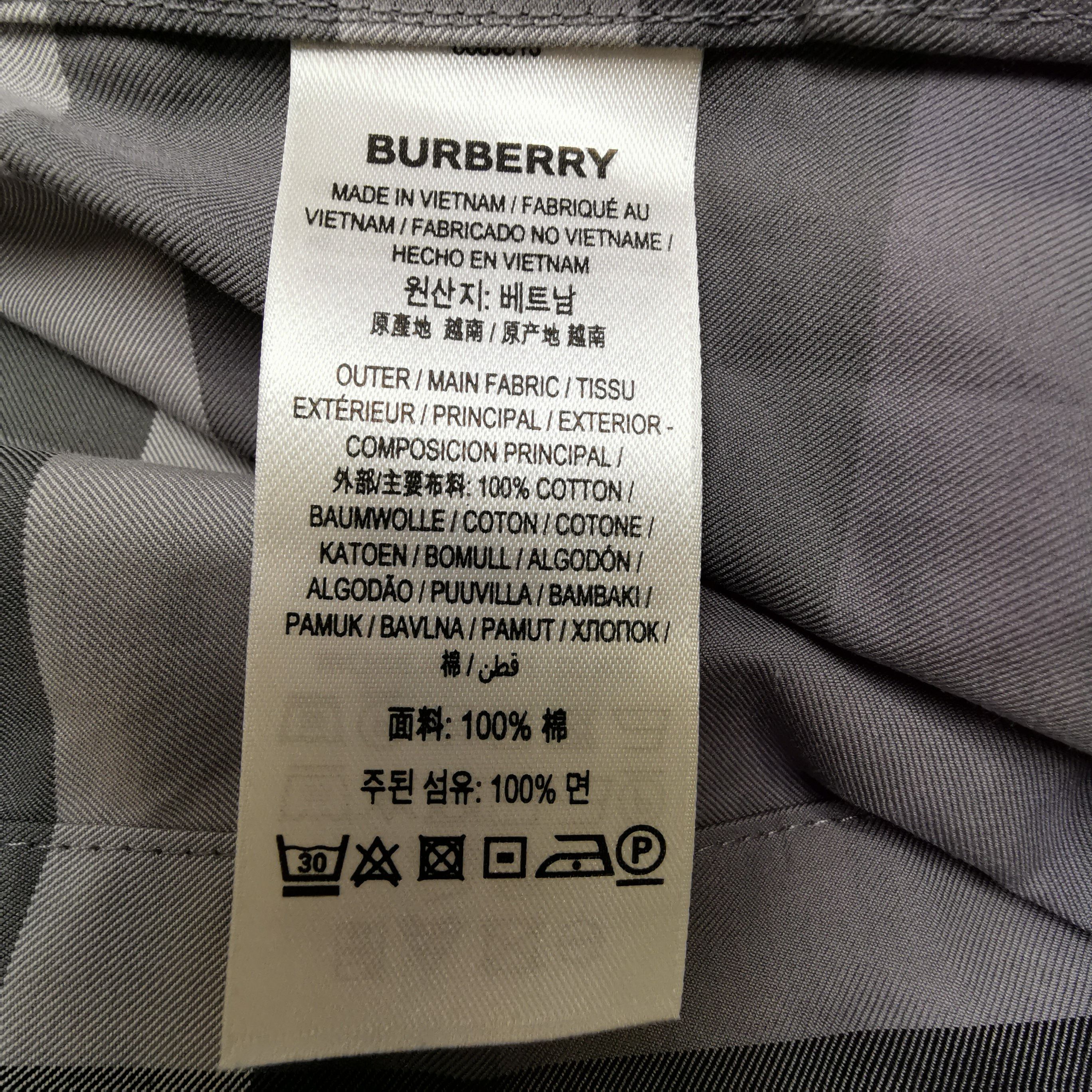 Burberry Burberry Men m Button Ups Size US M / EU 48-50 / 2 - 8 Thumbnail