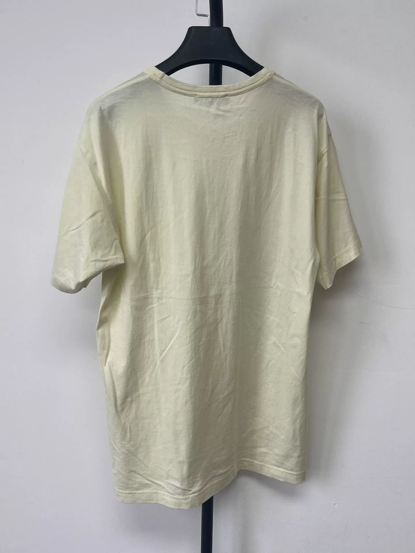 Acne Studios Acne Studios Yellow Face Patch T-Shirt L Size US L / EU 52-54 / 3 - 3 Thumbnail