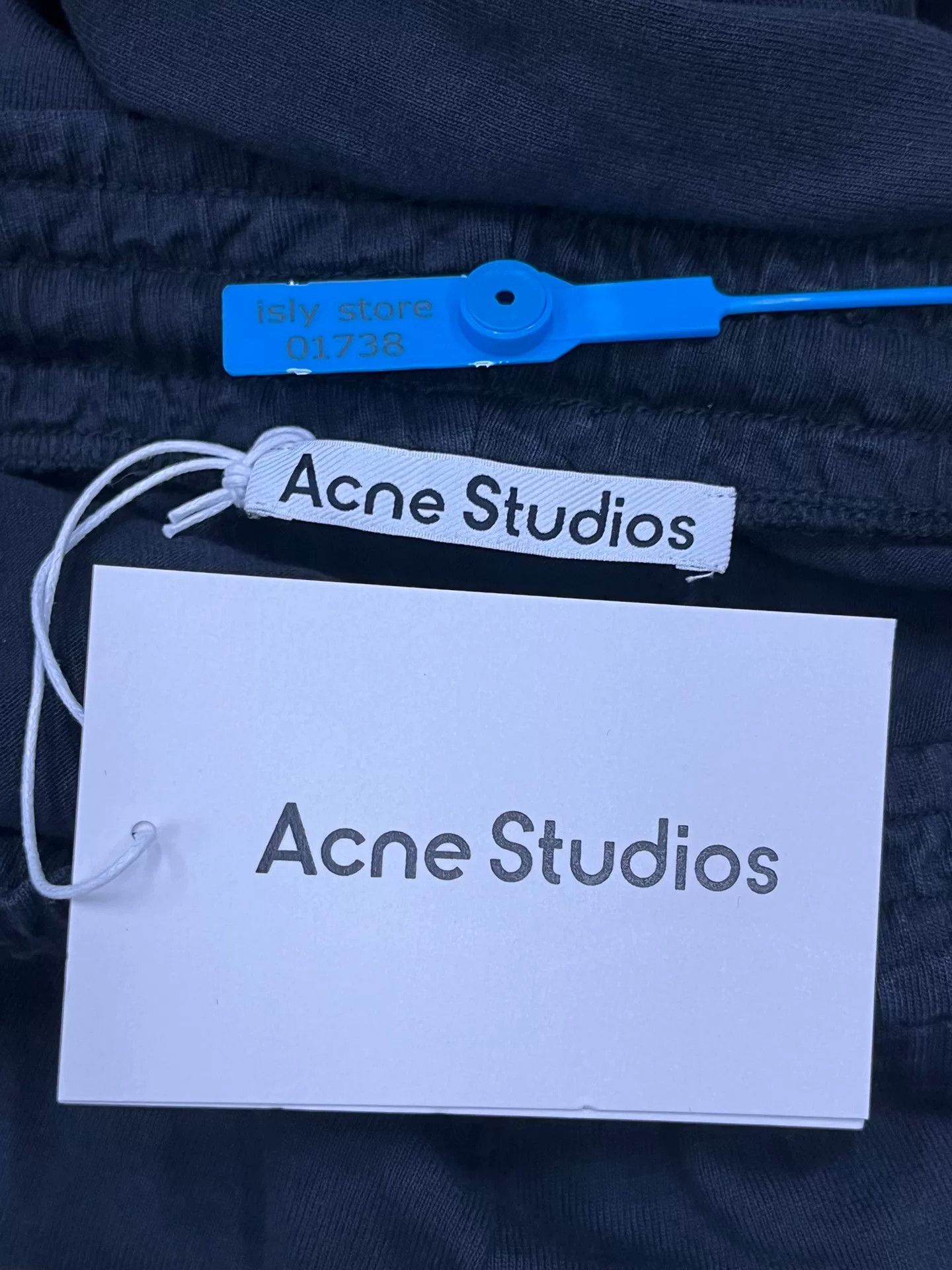 Acne Studios Acne Studios Logo Print Sweat Shorts M Size US 32 / EU 48 - 5 Thumbnail
