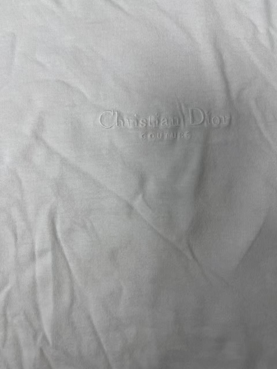 Dior Dior Christian Dior Couture Tonal Embroidery T-Shirt XXL Size US XXL / EU 58 / 5 - 4 Thumbnail