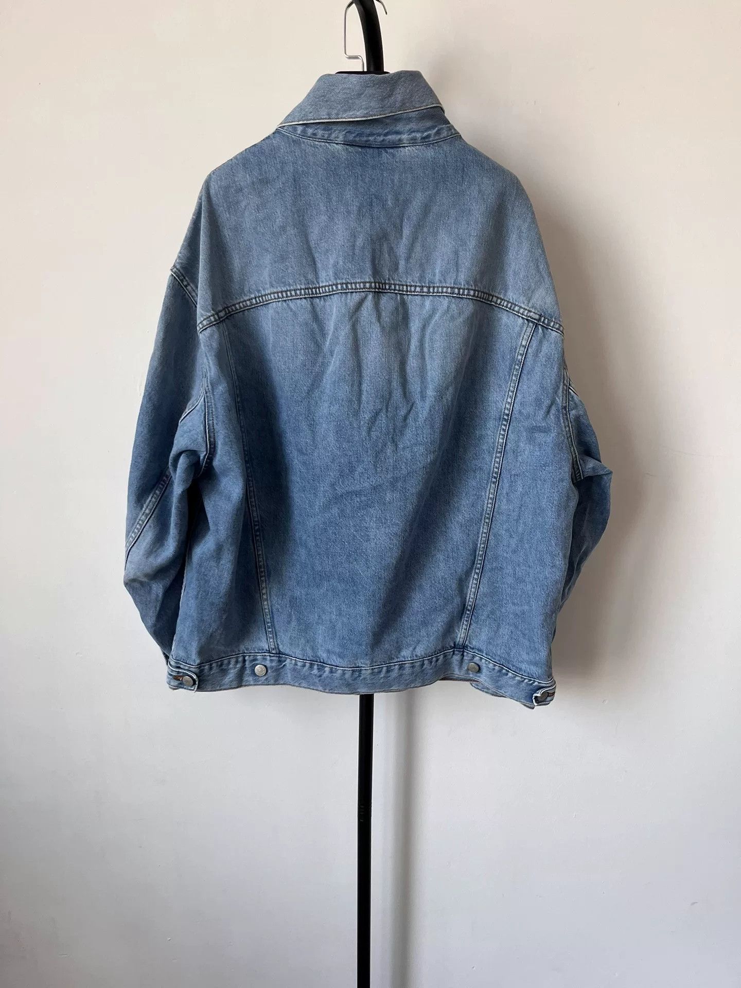 Acne Studios Acne Studios SUN Print Denim Jacket XS Size US XS / EU 42 / 0 - 3 Thumbnail