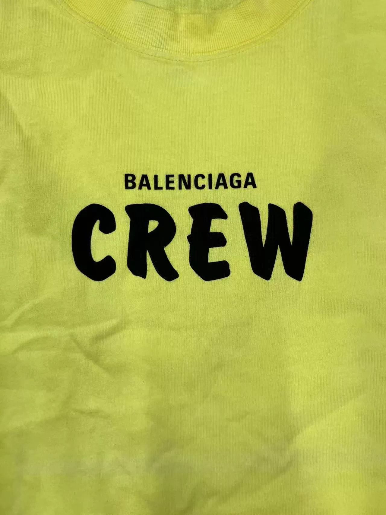 Balenciaga Balenciaga Crew Graphic T-Shirt Size S Size US S / EU 44-46 / 1 - 4 Thumbnail