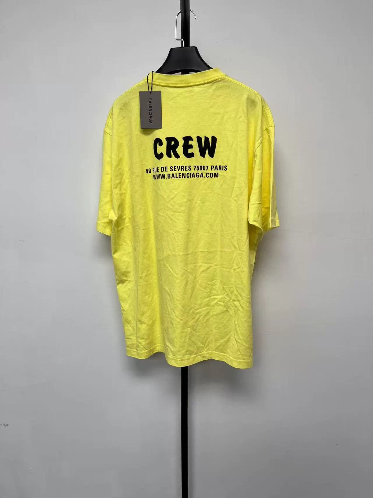 Balenciaga Balenciaga Crew Graphic T-Shirt Size S Size US S / EU 44-46 / 1 - 3 Thumbnail