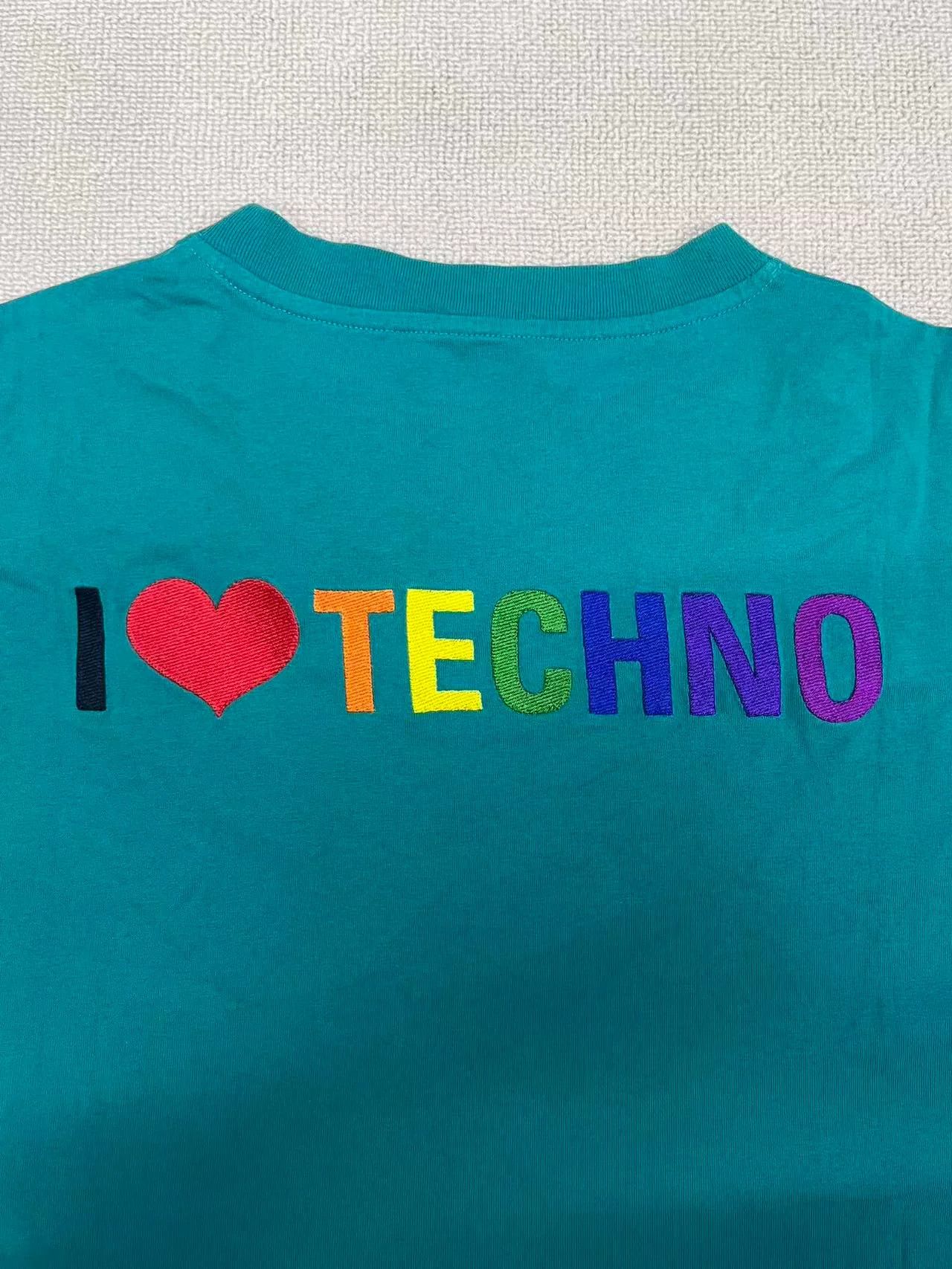 Balenciaga Balenciaga I Heart Techno Embroidered T-Shirt XS Size US XS / EU 42 / 0 - 4 Thumbnail
