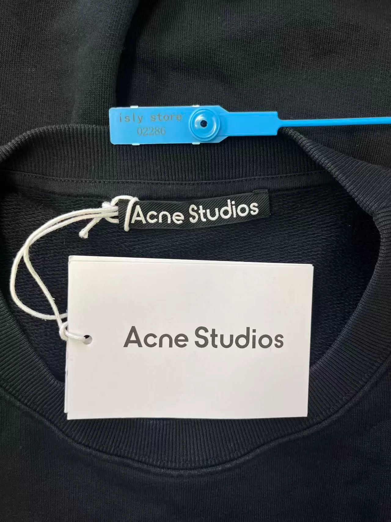 Acne Studios Acne Studios Metallic Face Logo Sweatshirt XL Size US XL / EU 56 / 4 - 5 Thumbnail