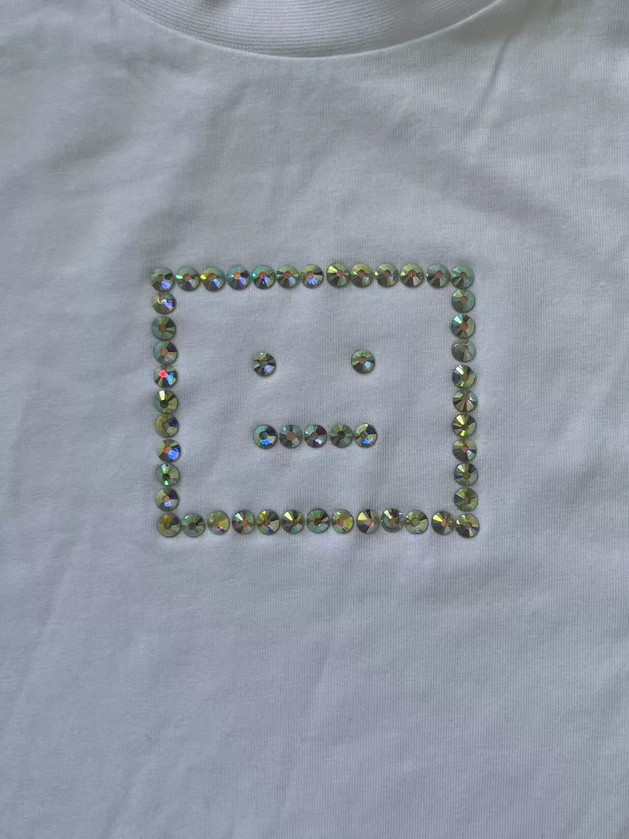 Acne Studios Acne Studios Embellished Face T-Shirt XS Size US XS / EU 42 / 0 - 4 Thumbnail