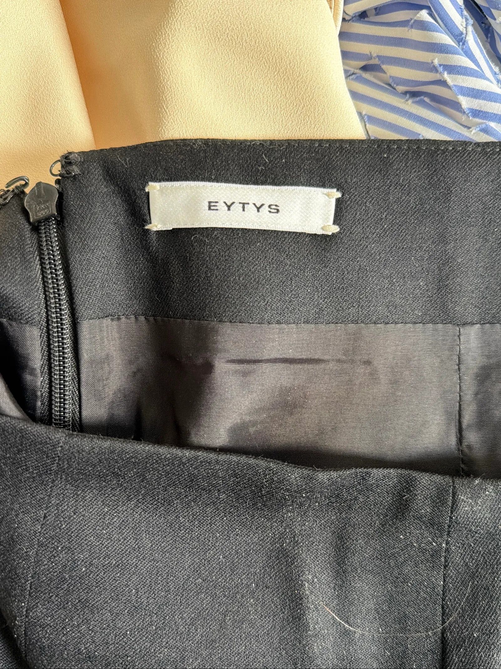 Eytys Eytys Dawn Black Skirt Size 30" / US 8 / IT 44 - 4 Thumbnail