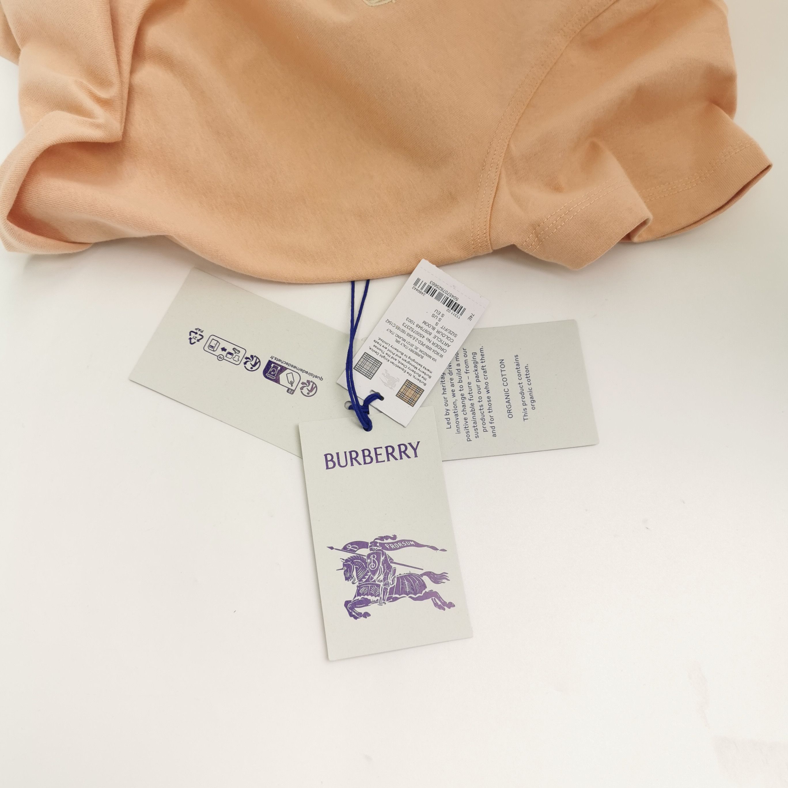 Burberry Burberry Women s Short Sleeve Shirts Size S / US 4 / IT 40 - 4 Thumbnail