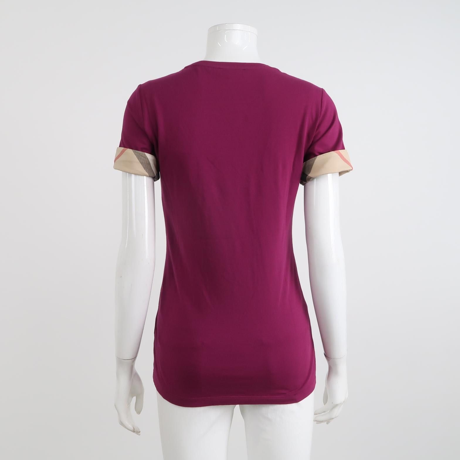 Burberry Burberry Women s Short Sleeve Shirts Size S / US 4 / IT 40 - 2 Thumbnail