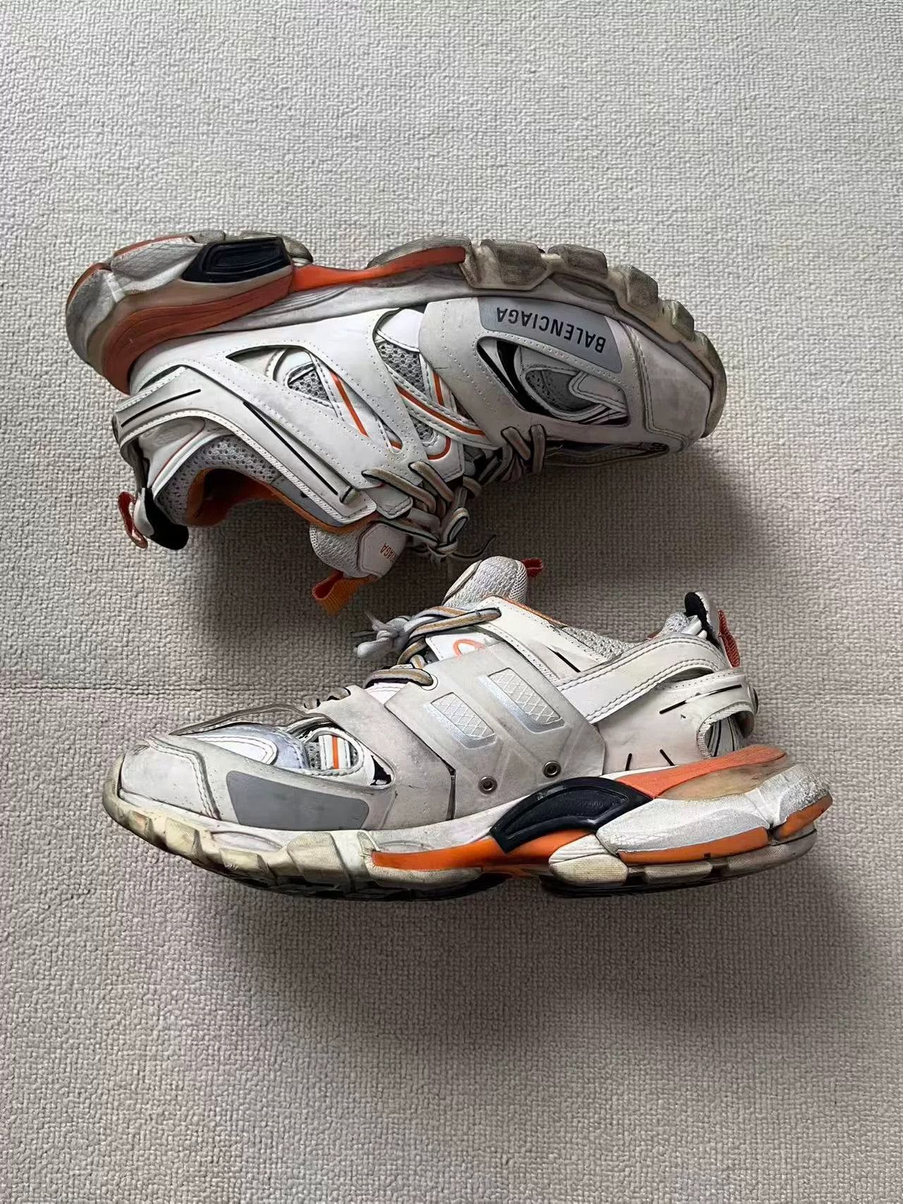 Balenciaga Balenciaga Distressed Track Sneakers Size 38 Size US 7 / IT 37 - 5 Thumbnail