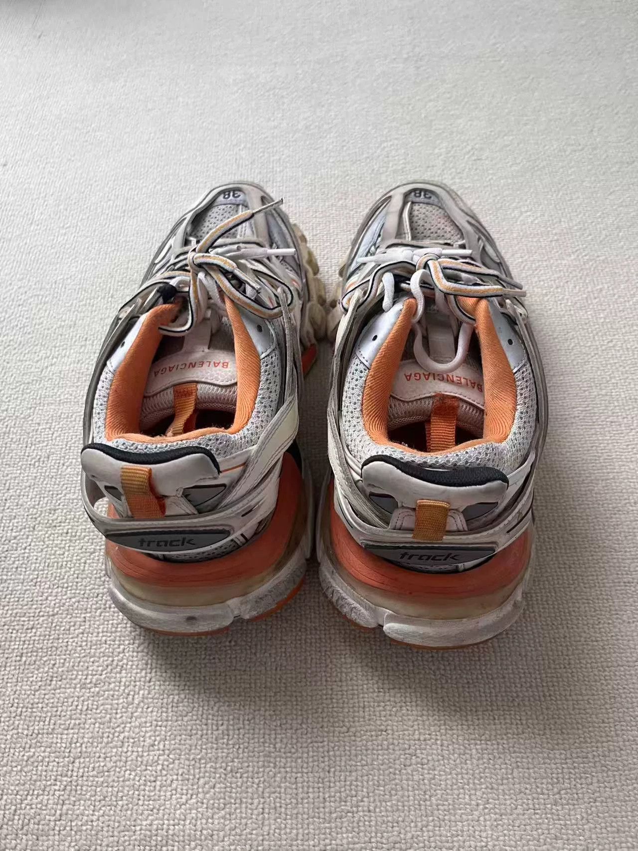 Balenciaga Balenciaga Distressed Track Sneakers Size 38 Size US 7 / IT 37 - 4 Thumbnail