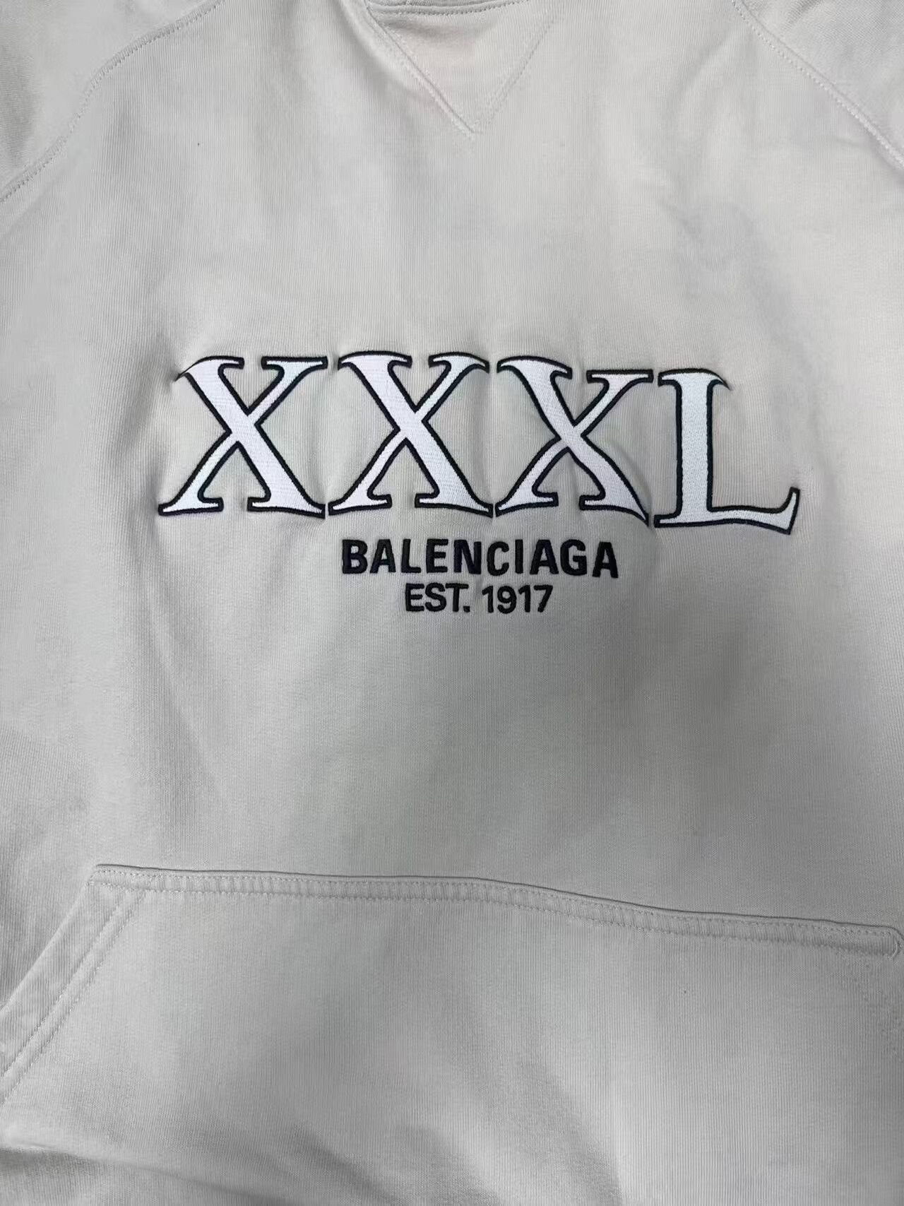 Balenciaga Balenciaga XXXL Logo Hoodie Size 1 Size US S / EU 44-46 / 1 - 4 Thumbnail