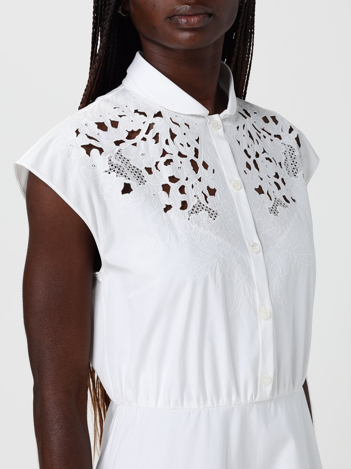 Valentino Valentino Dress Woman White Size M / US 6-8 / IT 42-44 - 4 Thumbnail