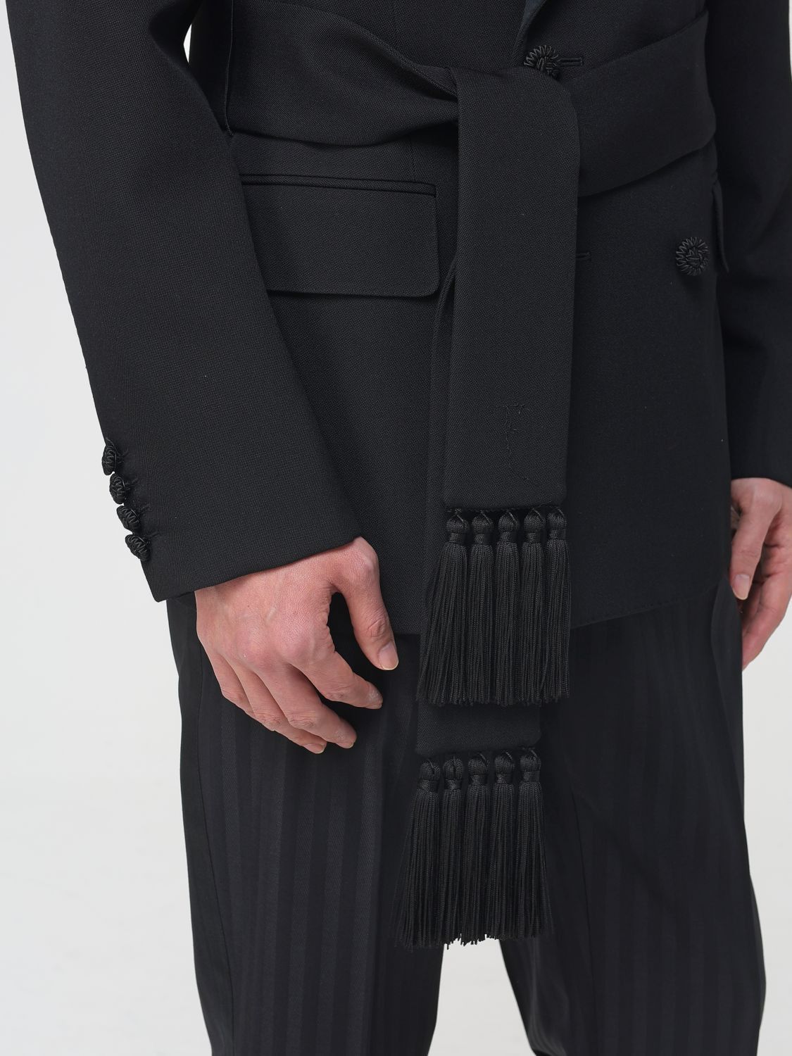 Valentino Valentino Jacket Men Black Size US S / EU 44-46 / 1 - 4 Thumbnail