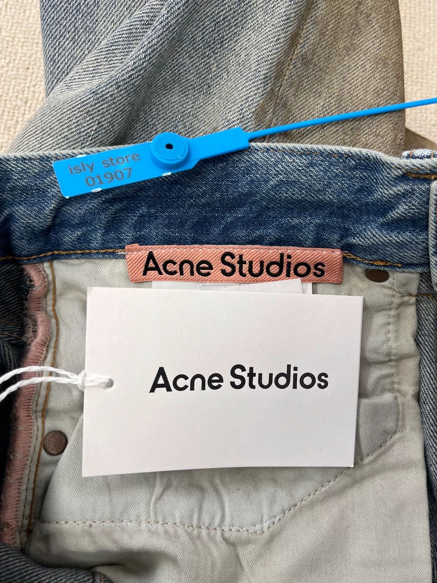Acne Studios Acne Studios 2021M Penicillin Distressed Jeans 30 Size US 30 / EU 46 - 6 Thumbnail