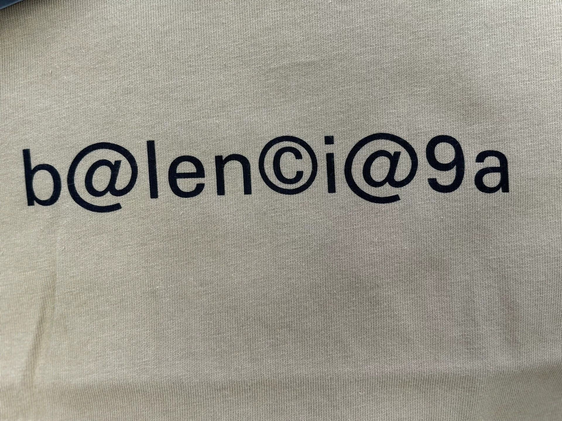 Balenciaga Balenciaga @ Logo Short Sleeve T-Shirt XS Size US XS / EU 42 / 0 - 4 Thumbnail