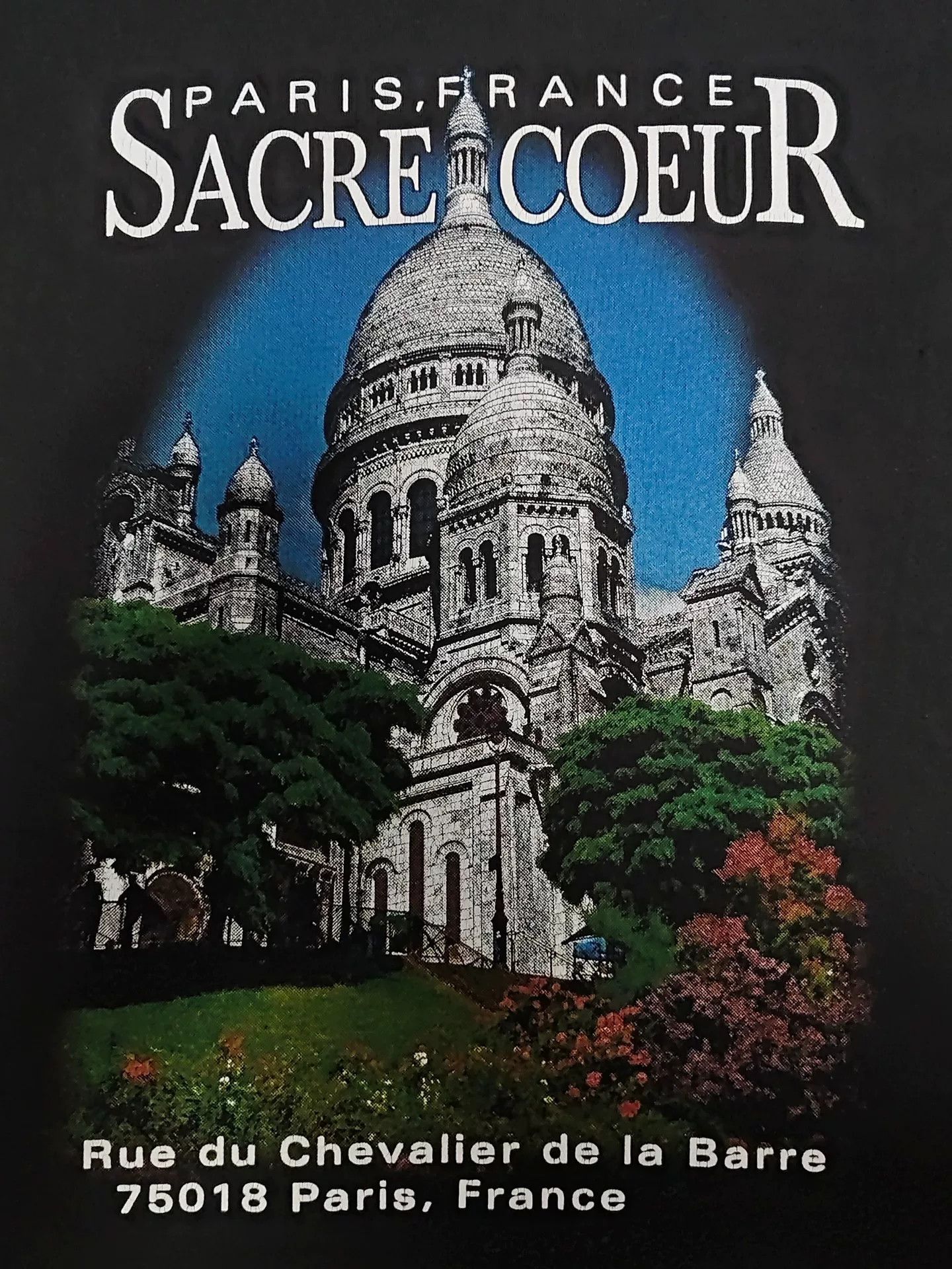 Balenciaga Balenciaga Sacre Coeur Graphic T-Shirt S Size US S / EU 44-46 / 1 - 4 Thumbnail