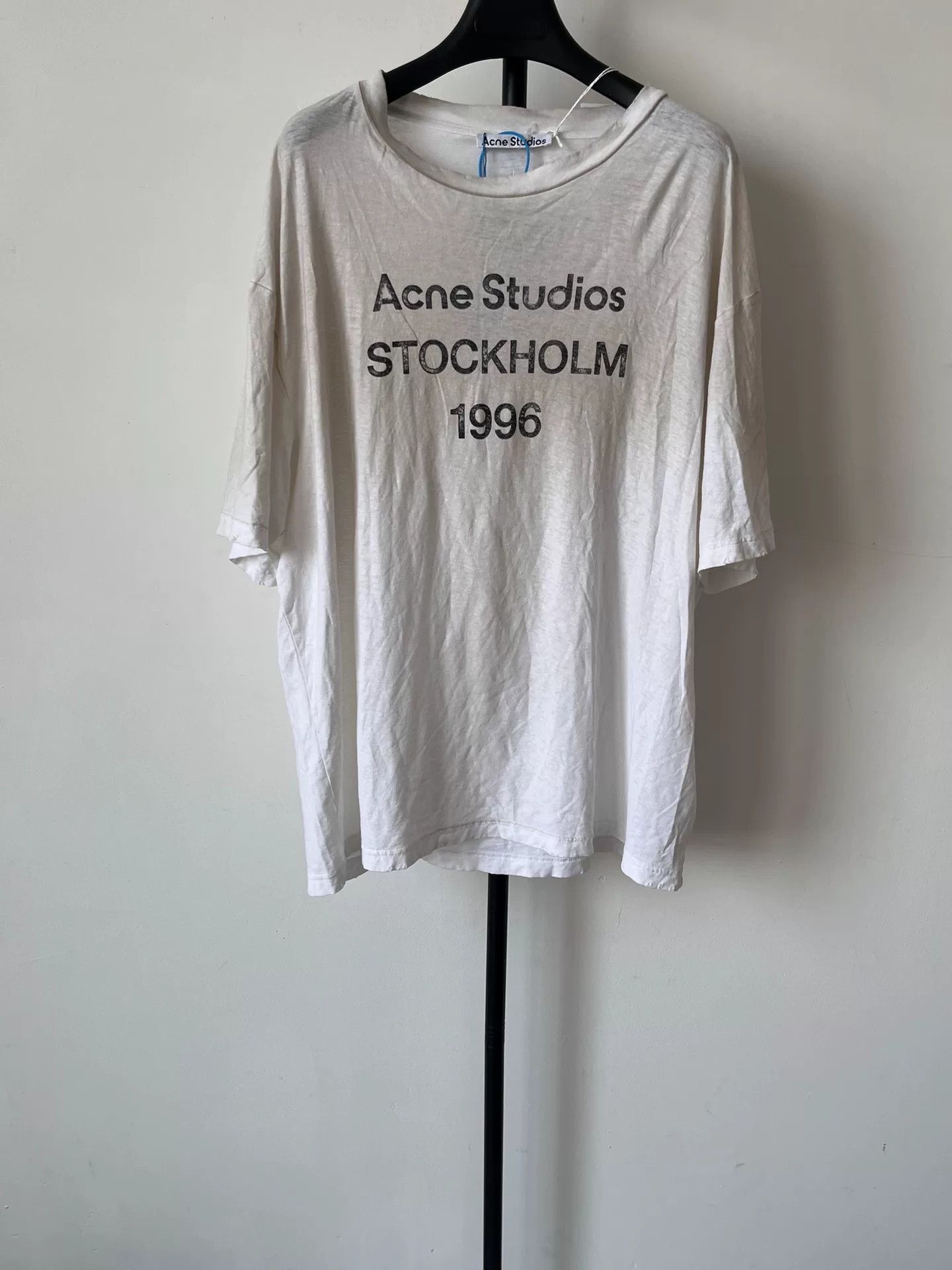 Acne Studios Acne Studios 1996 Stockholm Logo T-Shirt L Size US L / EU 52-54 / 3 - 2 Thumbnail