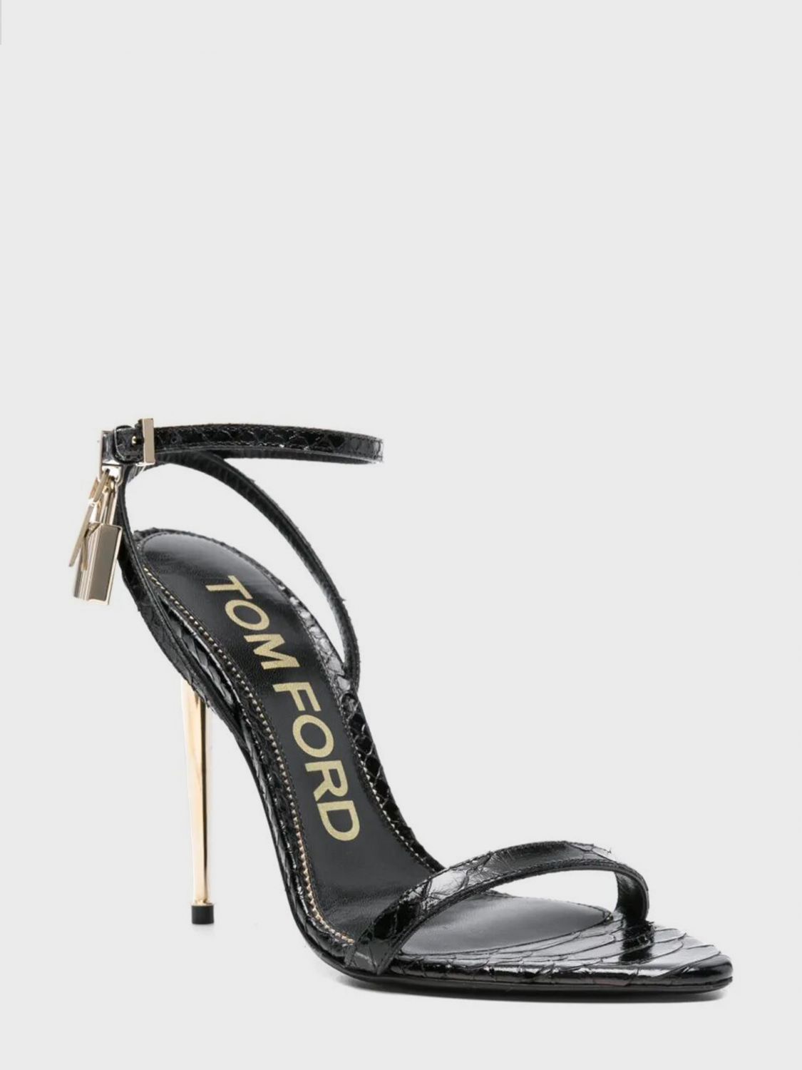 Tom Ford Tom Ford Heeled Sandal Woman Black Size US 10 / IT 40 - 2 Thumbnail