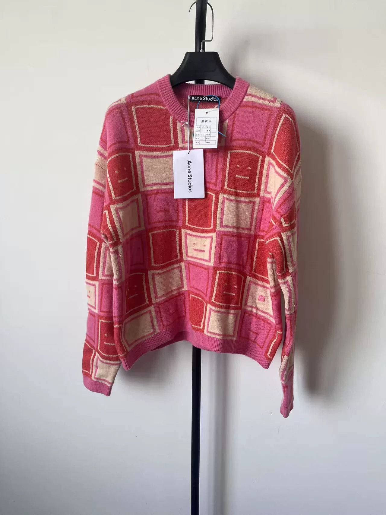 Acne Studios Acne Studios Wave Jacquard Face Sweater XS Size US XS / EU 42 / 0 - 2 Thumbnail