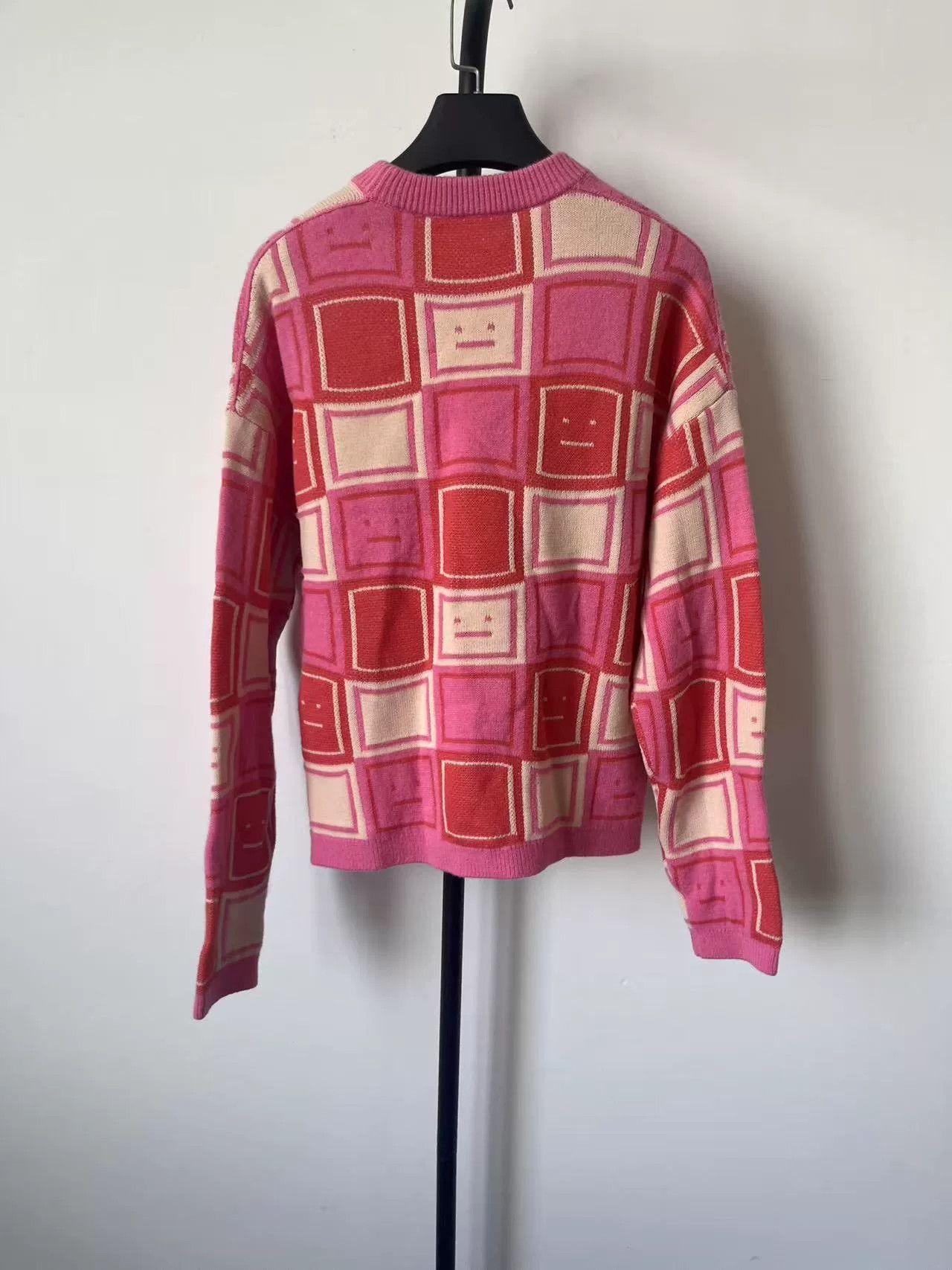 Acne Studios Acne Studios Wave Jacquard Face Sweater XS Size US XS / EU 42 / 0 - 3 Thumbnail