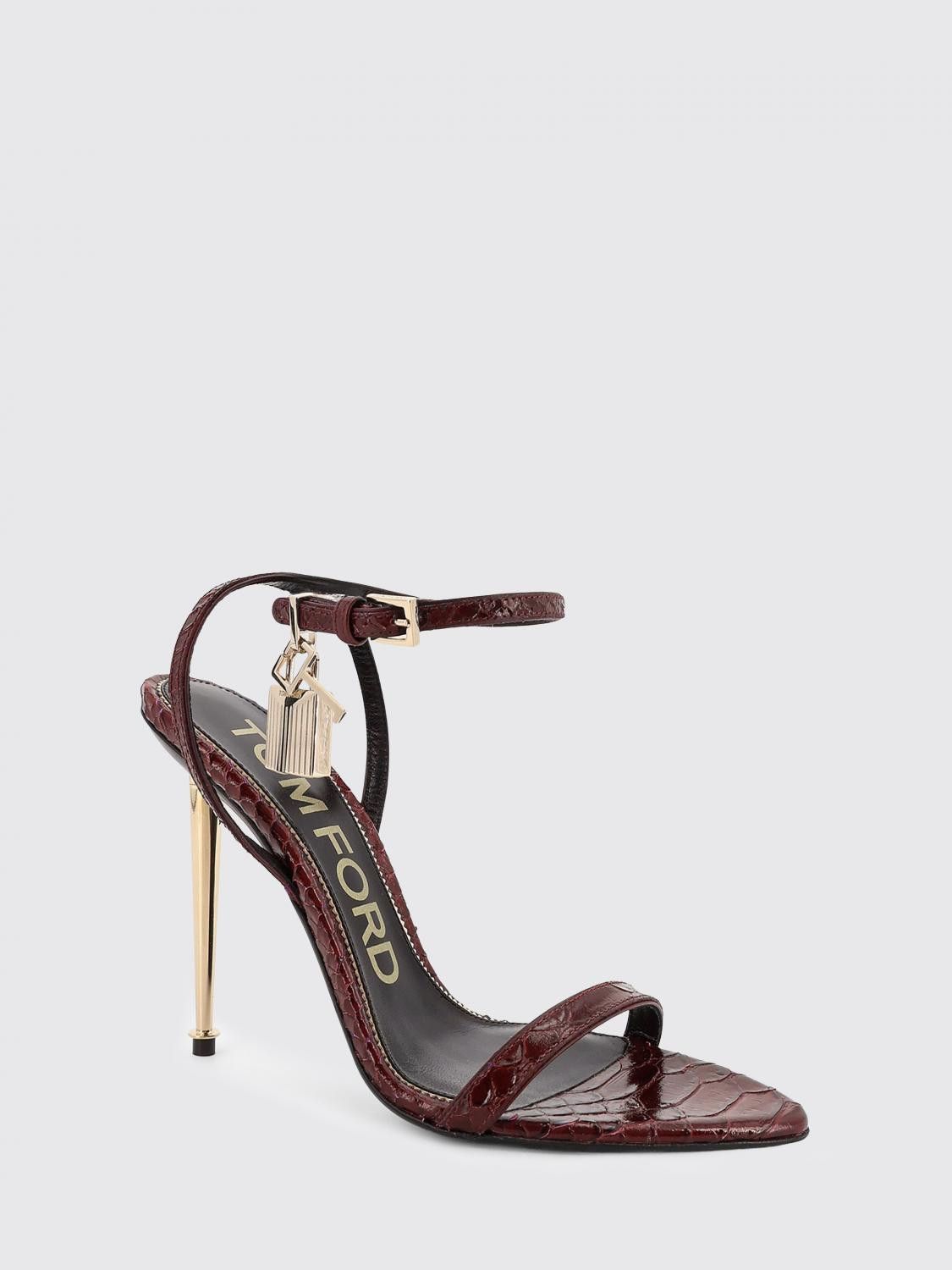 Tom Ford Tom Ford Heeled Sandal Woman Red Size US 8 / IT 38 - 2 Thumbnail