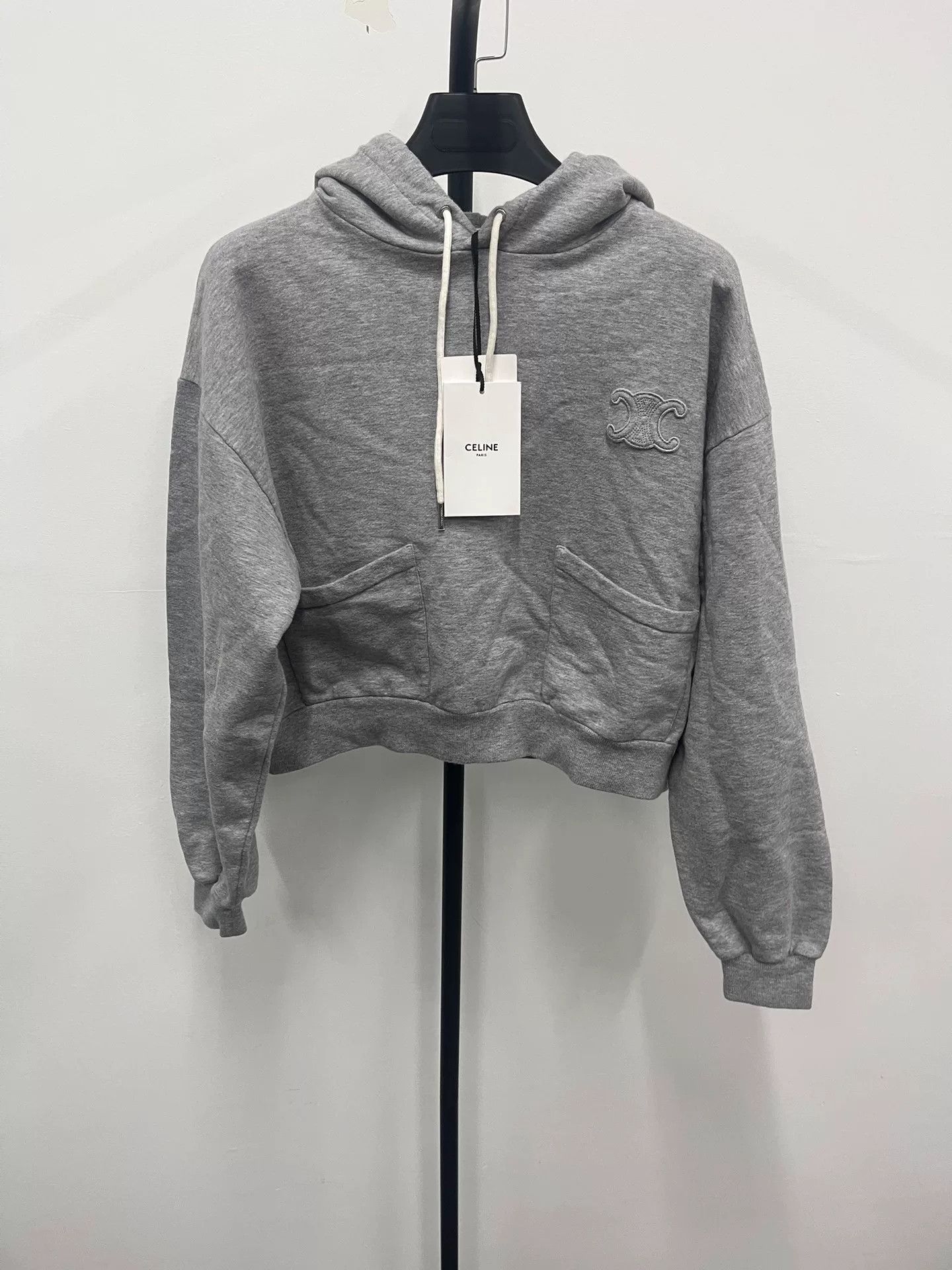 Celine CELINE Triomphe Logo Hoodie Size S Size S / US 4 / IT 40 - 2 Thumbnail