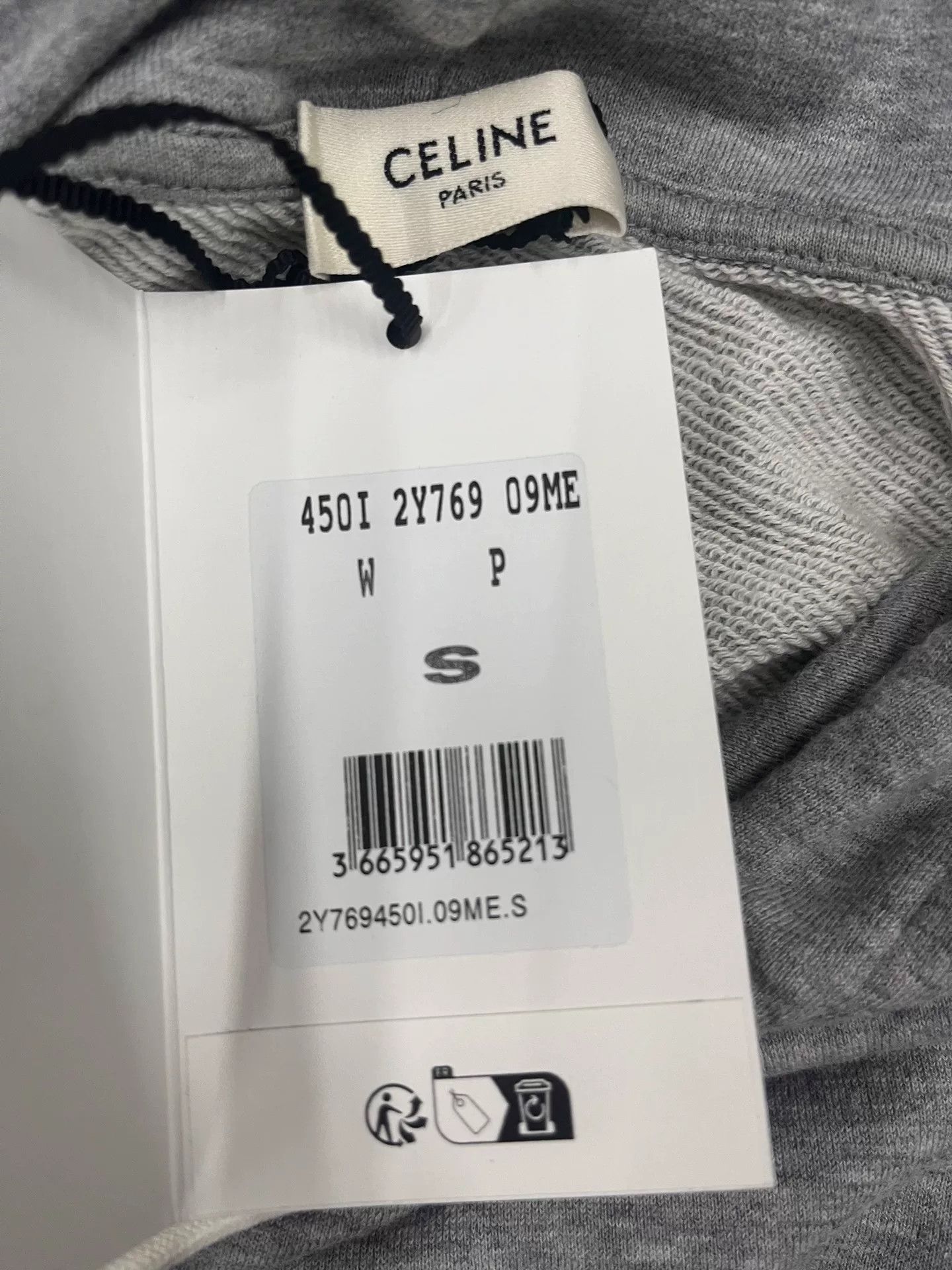 Celine CELINE Triomphe Logo Hoodie Size S Size S / US 4 / IT 40 - 4 Thumbnail