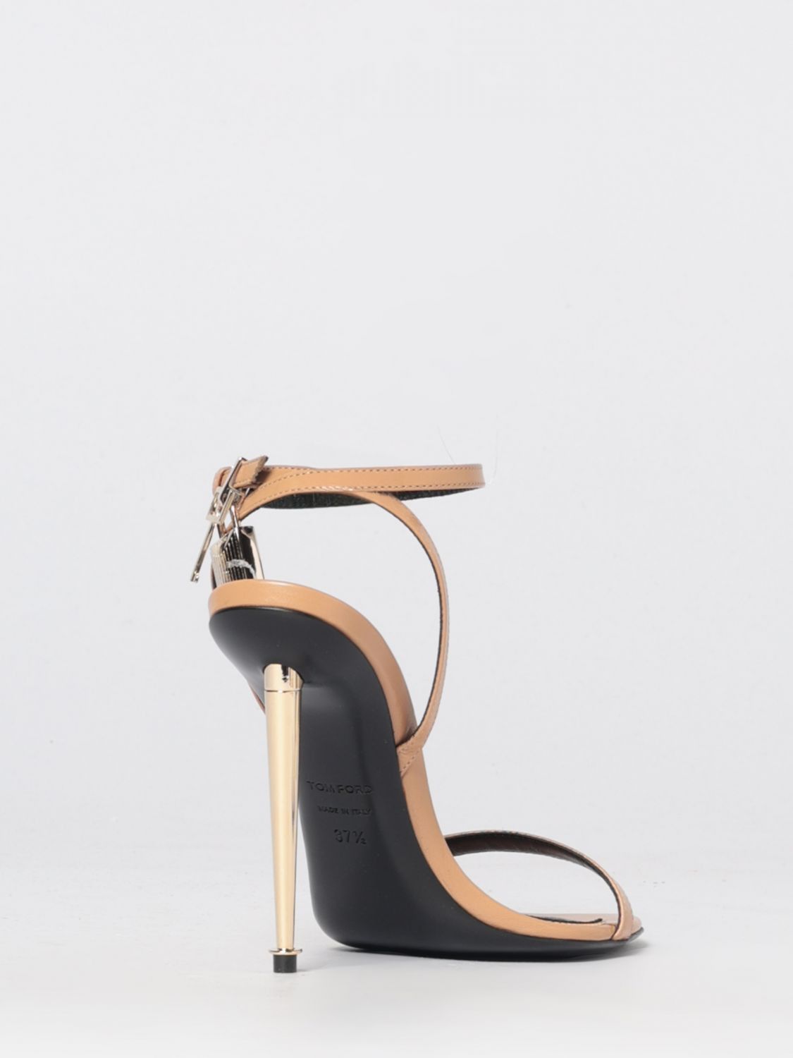 Tom Ford Tom Ford Heeled Sandal Woman Brown Size US 7.5 / IT 37.5 - 3 Thumbnail