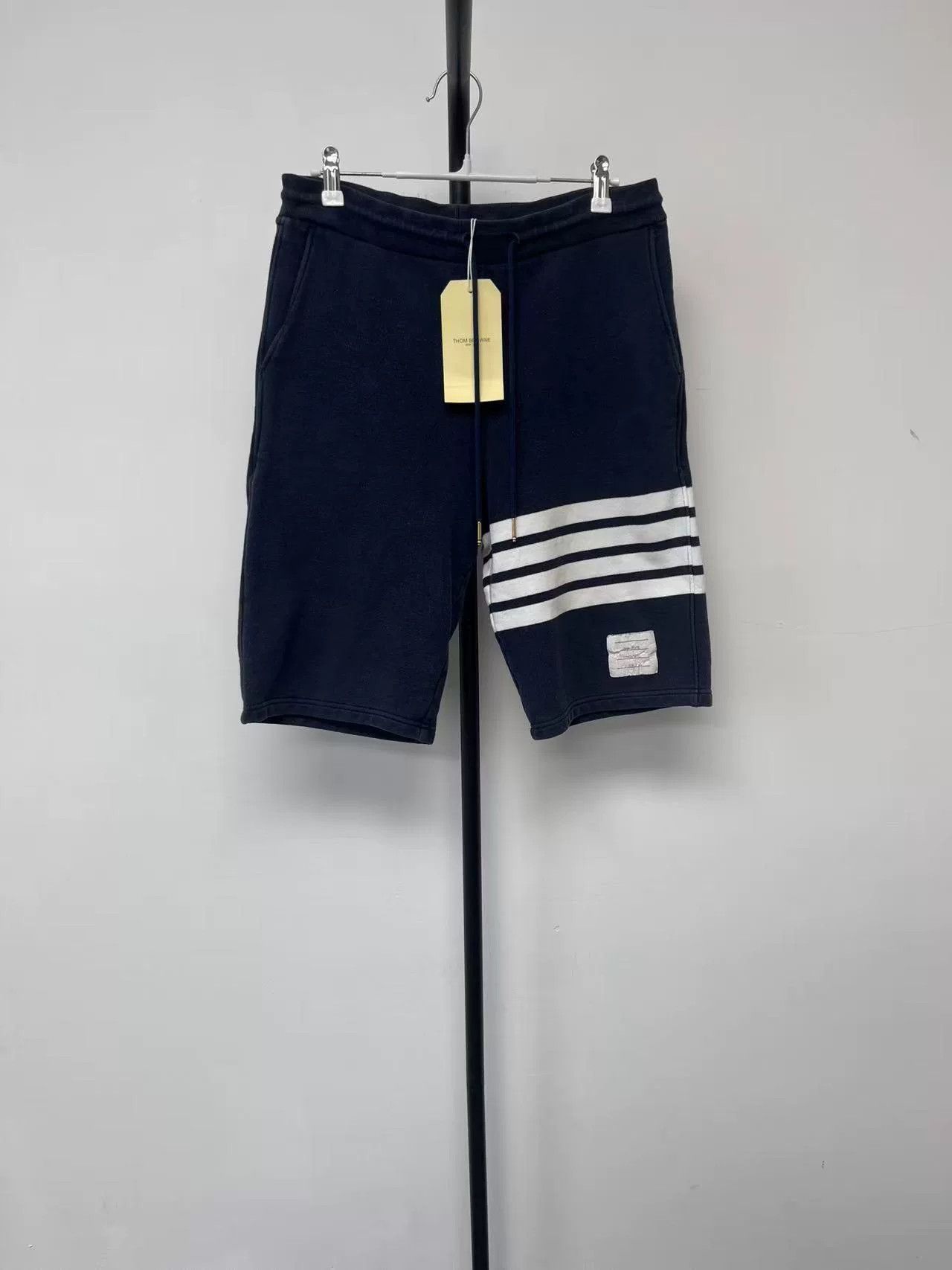 Thom Browne Thom Browne 4-Bar Stripe Cotton Sweat Shorts Size 2 Size US 32 / EU 48 - 2 Thumbnail