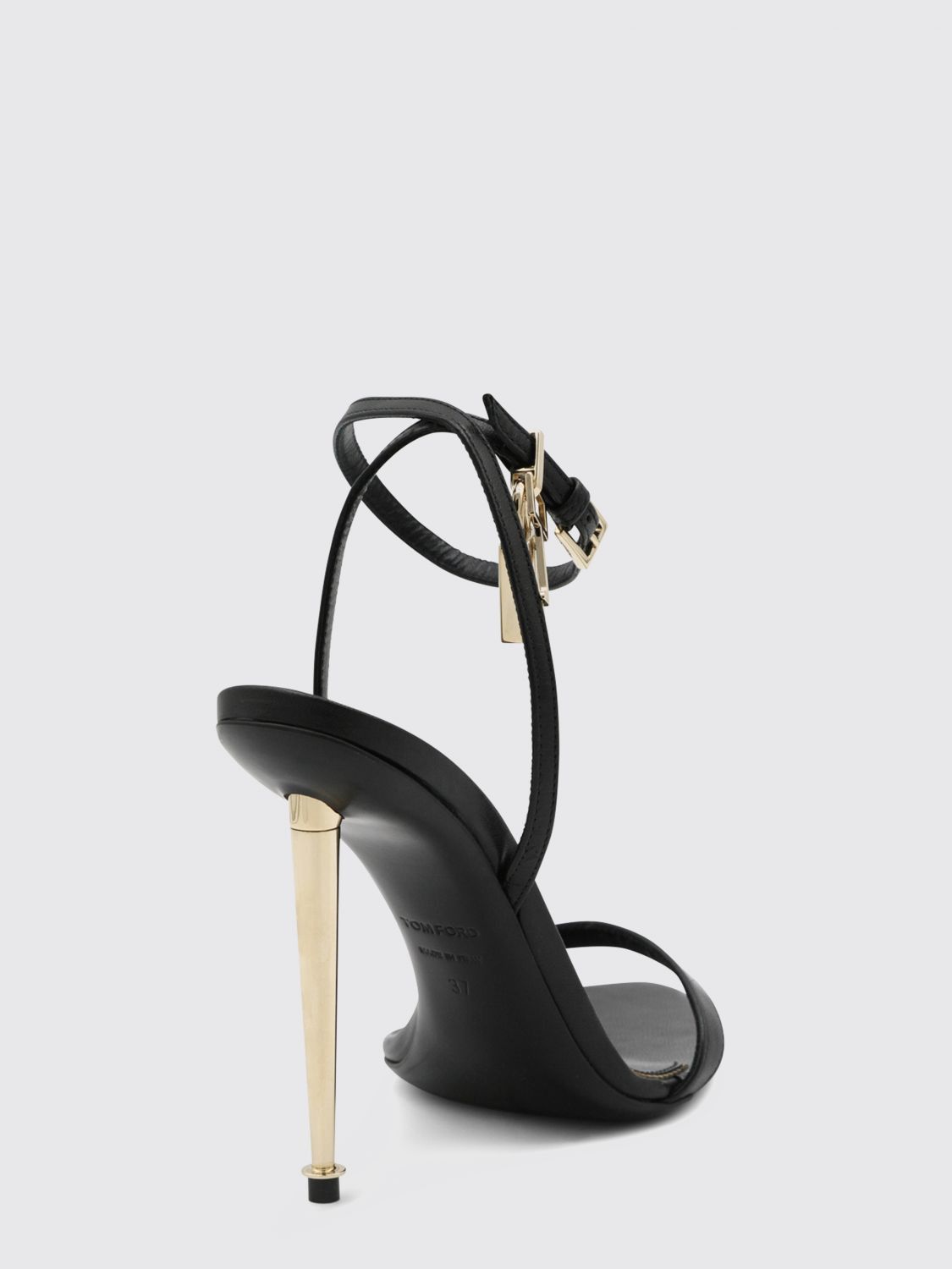 Tom Ford Tom Ford Heeled Sandal Woman Black Size US 8 / IT 38 - 3 Thumbnail