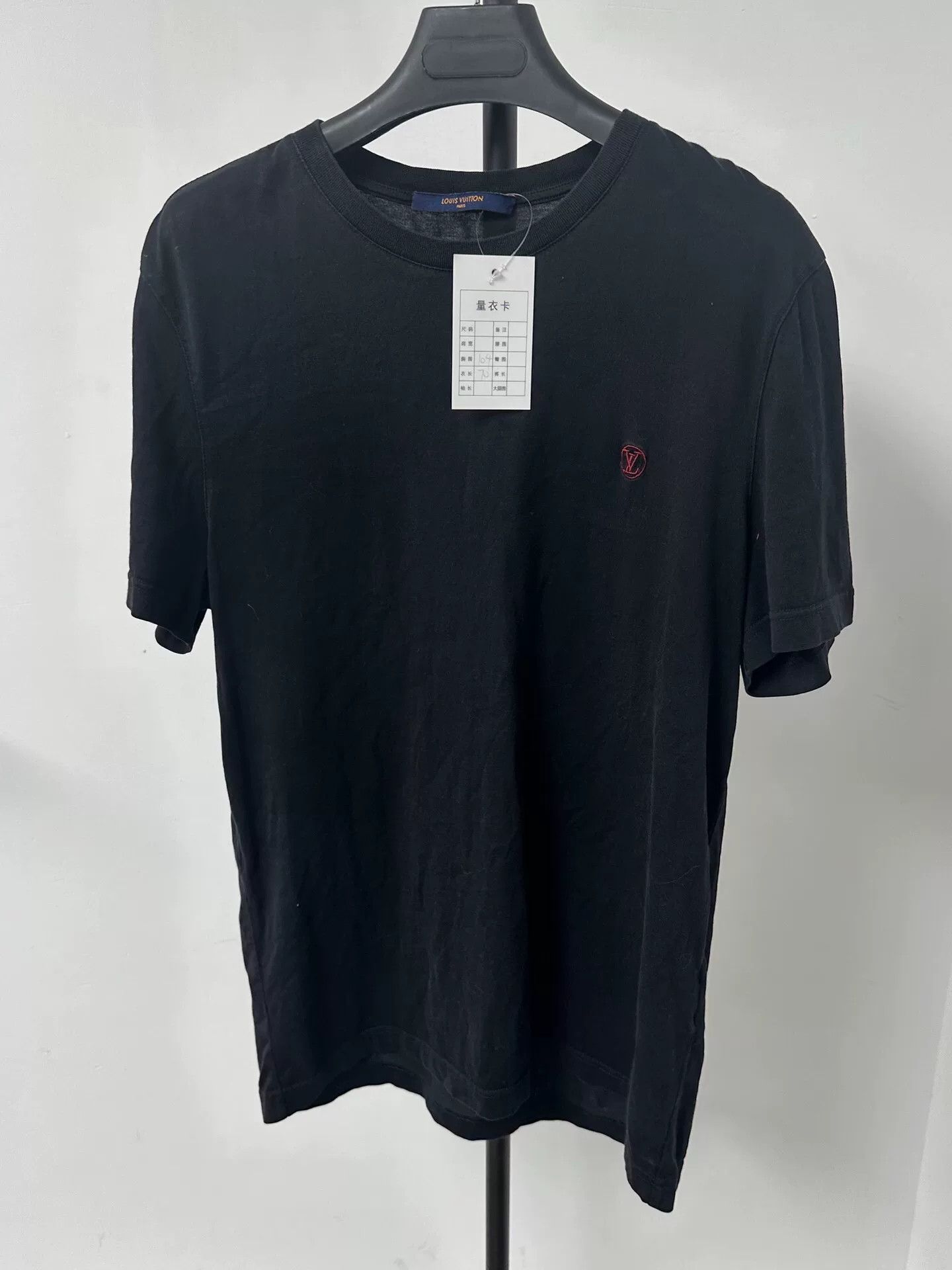 Louis Vuitton Louis Vuitton Logo Embroidered T-Shirt Size M Size US M / EU 48-50 / 2 - 2 Thumbnail