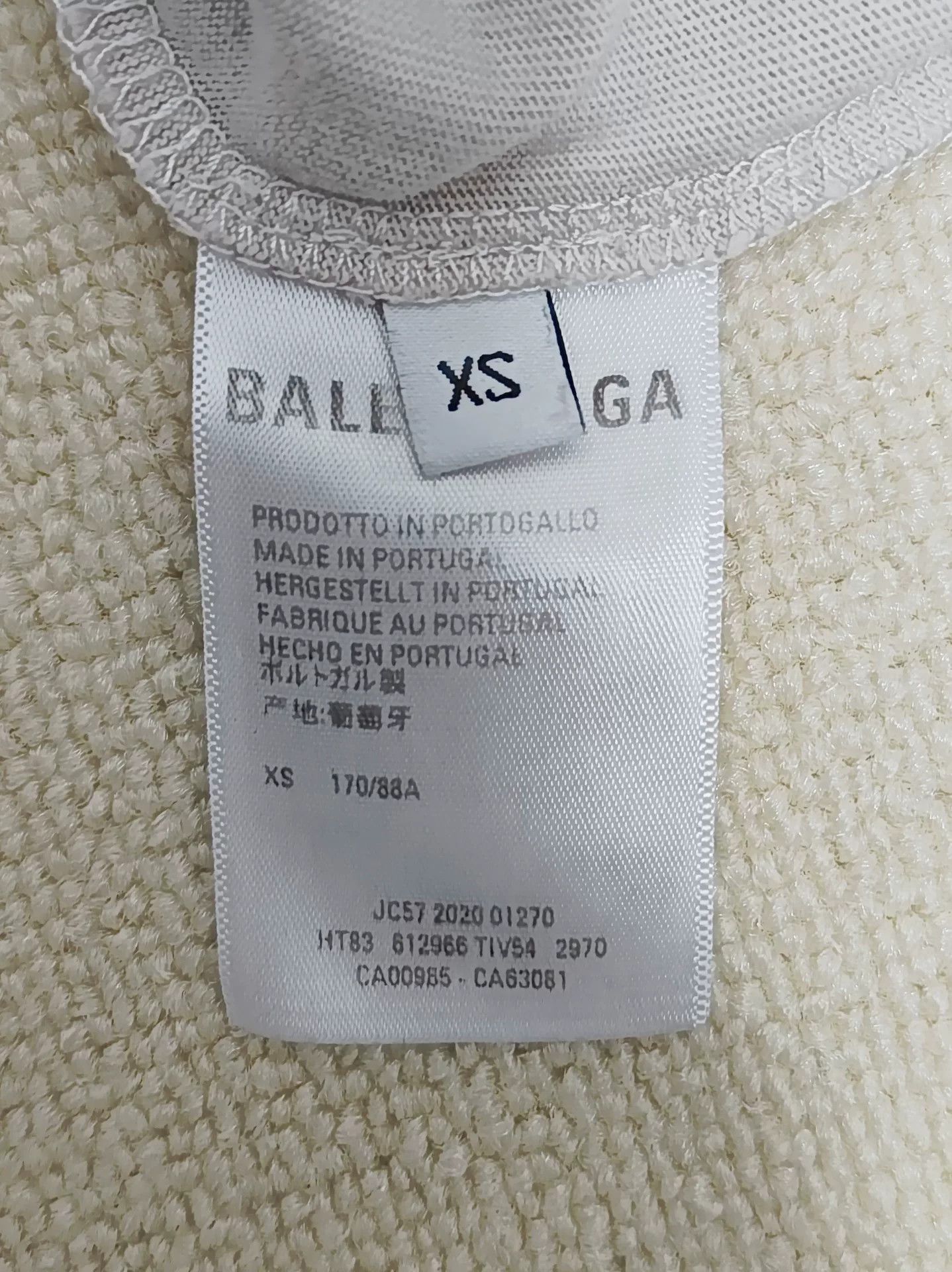 Balenciaga Balenciaga Logo Print T-Shirt XS Size US XS / EU 42 / 0 - 6 Thumbnail