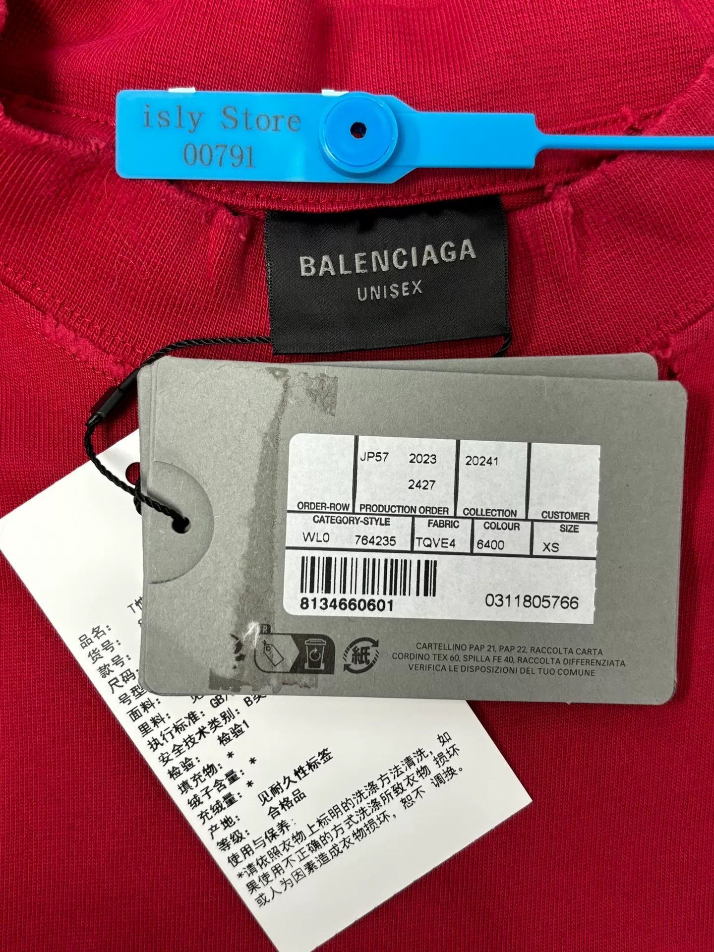 Balenciaga Balenciaga Valentine CD Graphic T-Shirt XS Size US XS / EU 42 / 0 - 5 Thumbnail