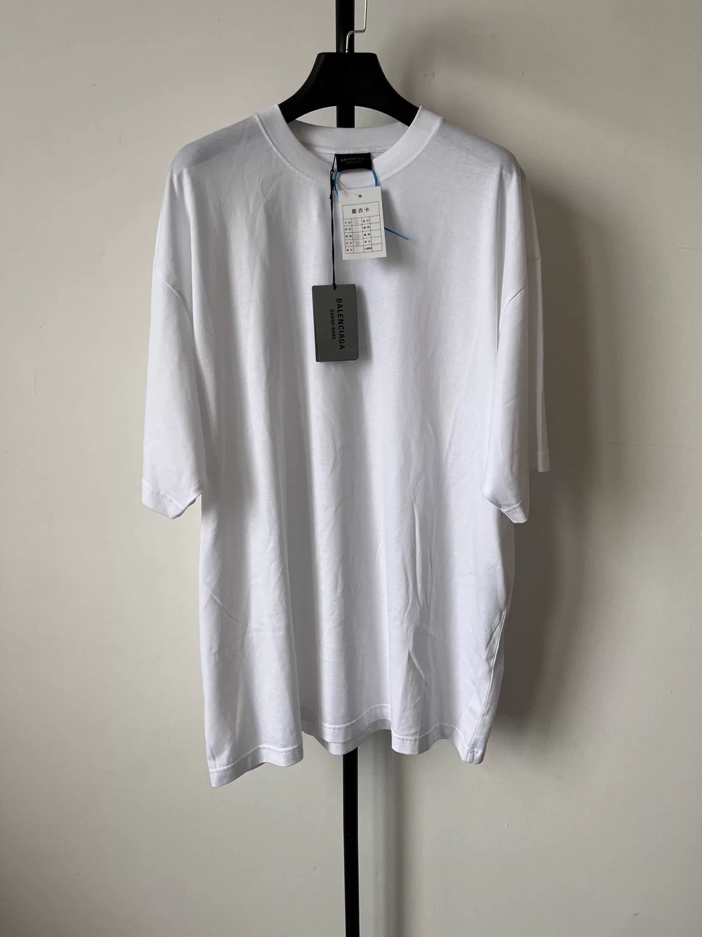 Balenciaga Balenciaga Garde-Robe Geometric Logo T-Shirt M Size M / US 6-8 / IT 42-44 - 3 Thumbnail