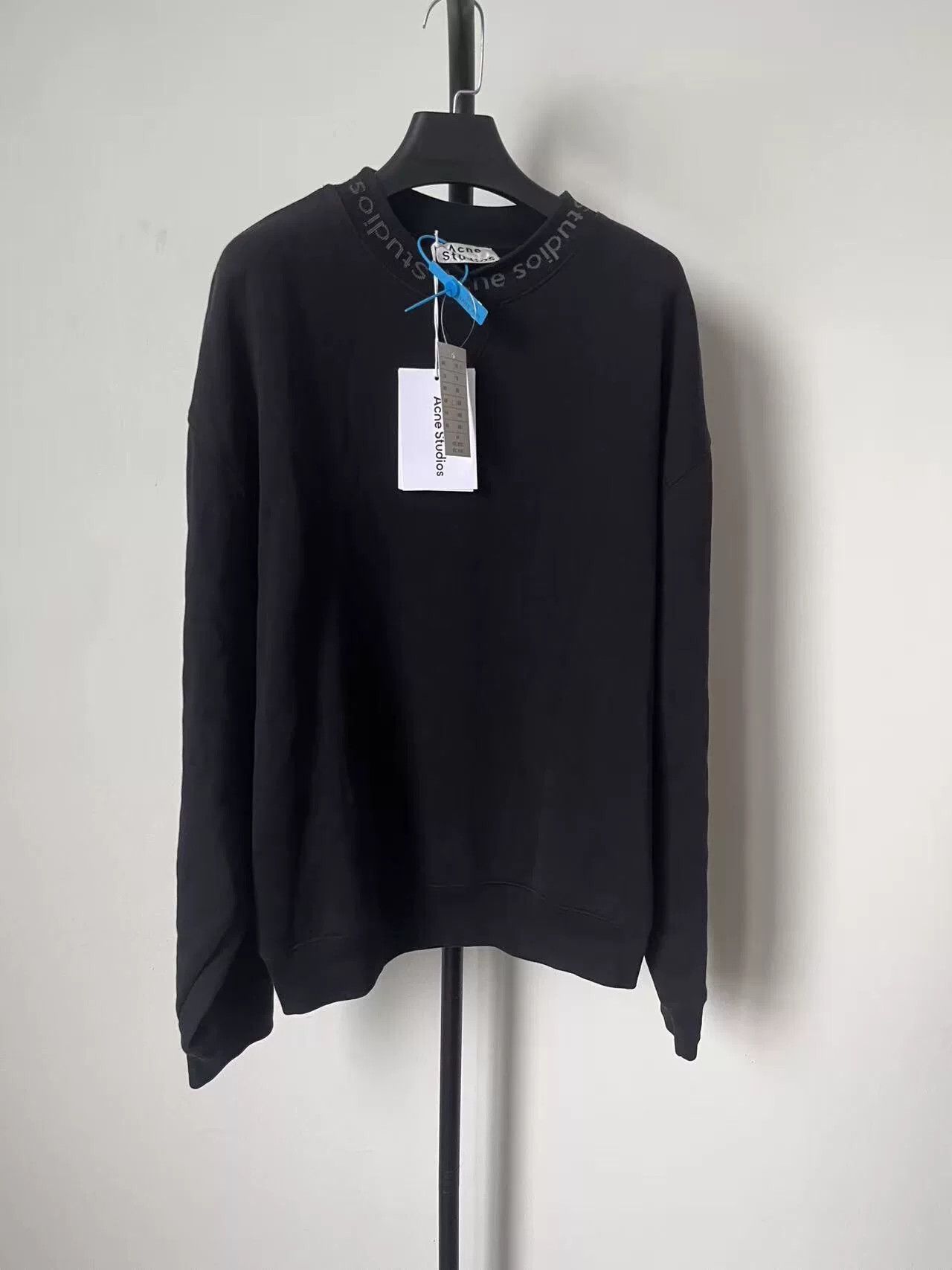 Acne Studios Acne Studios Flogho Logo Collar Sweatshirt Size M Size US M / EU 48-50 / 2 - 2 Thumbnail