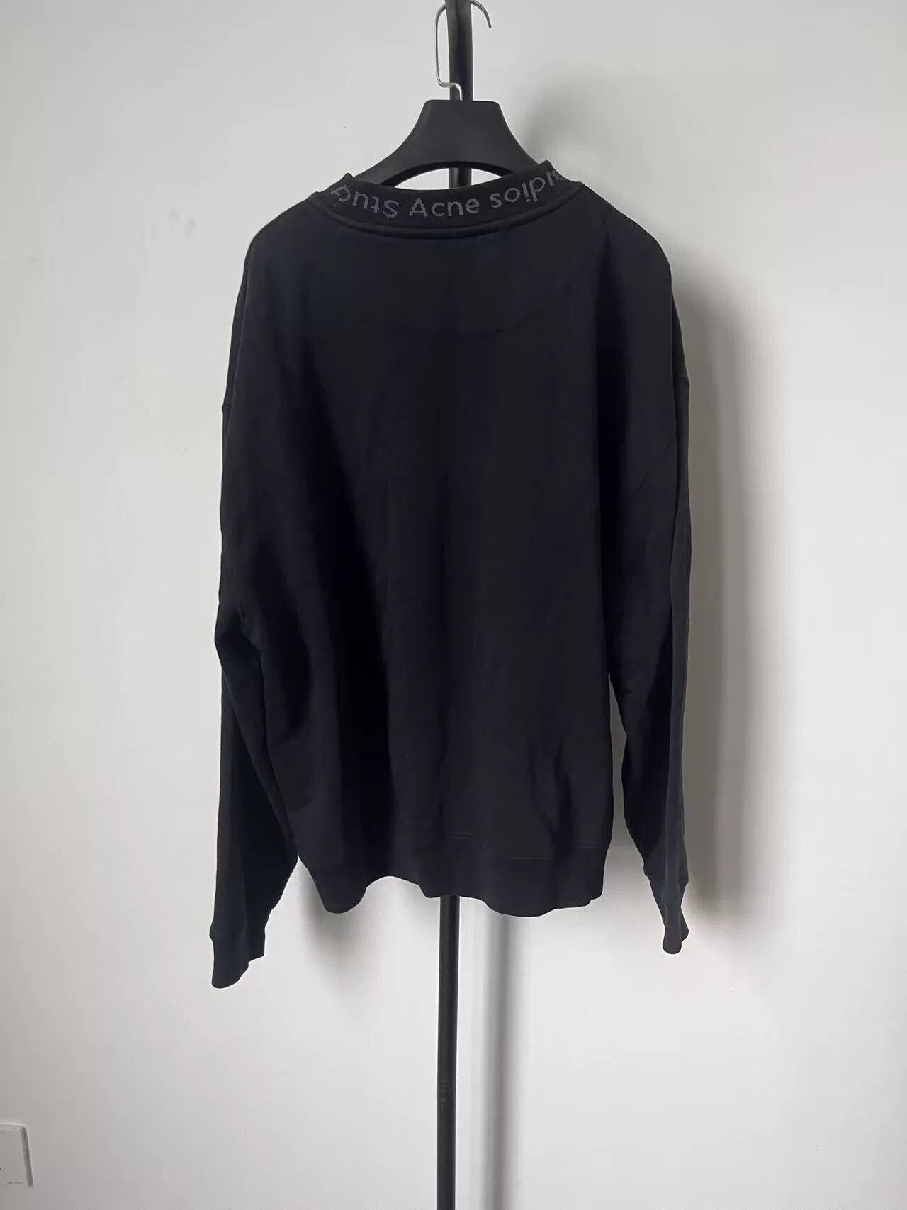 Acne Studios Acne Studios Flogho Logo Collar Sweatshirt Size M Size US M / EU 48-50 / 2 - 3 Thumbnail