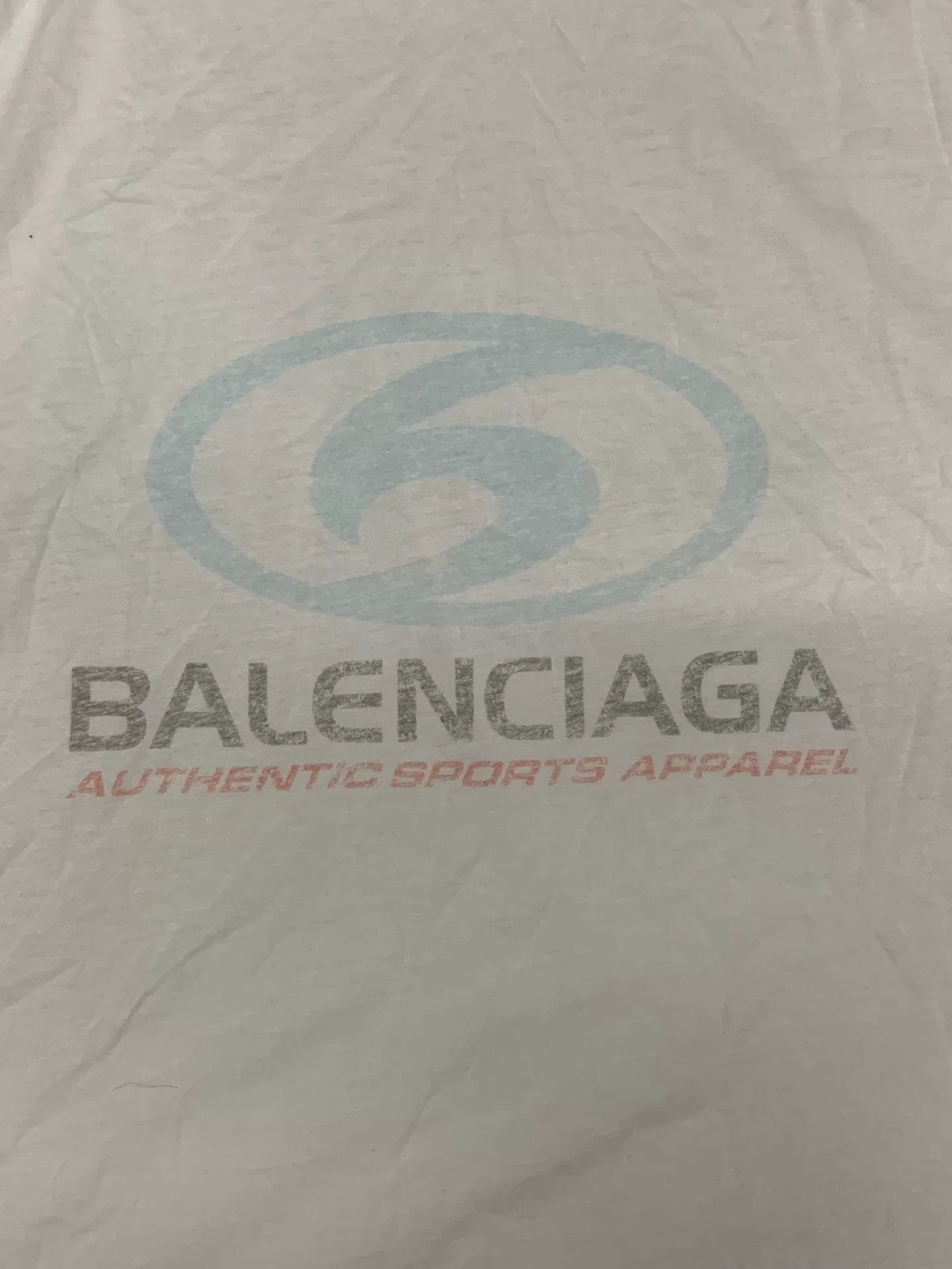 Balenciaga Balenciaga Authentic Sports Apparel T-Shirt Size M Size US M / EU 48-50 / 2 - 4 Thumbnail