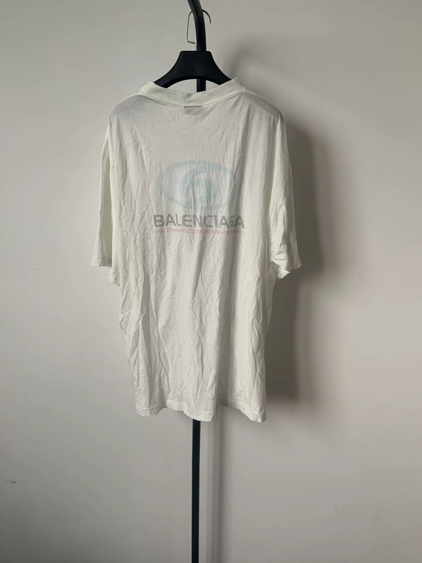 Balenciaga Balenciaga Authentic Sports Apparel T-Shirt Size M Size US M / EU 48-50 / 2 - 3 Thumbnail