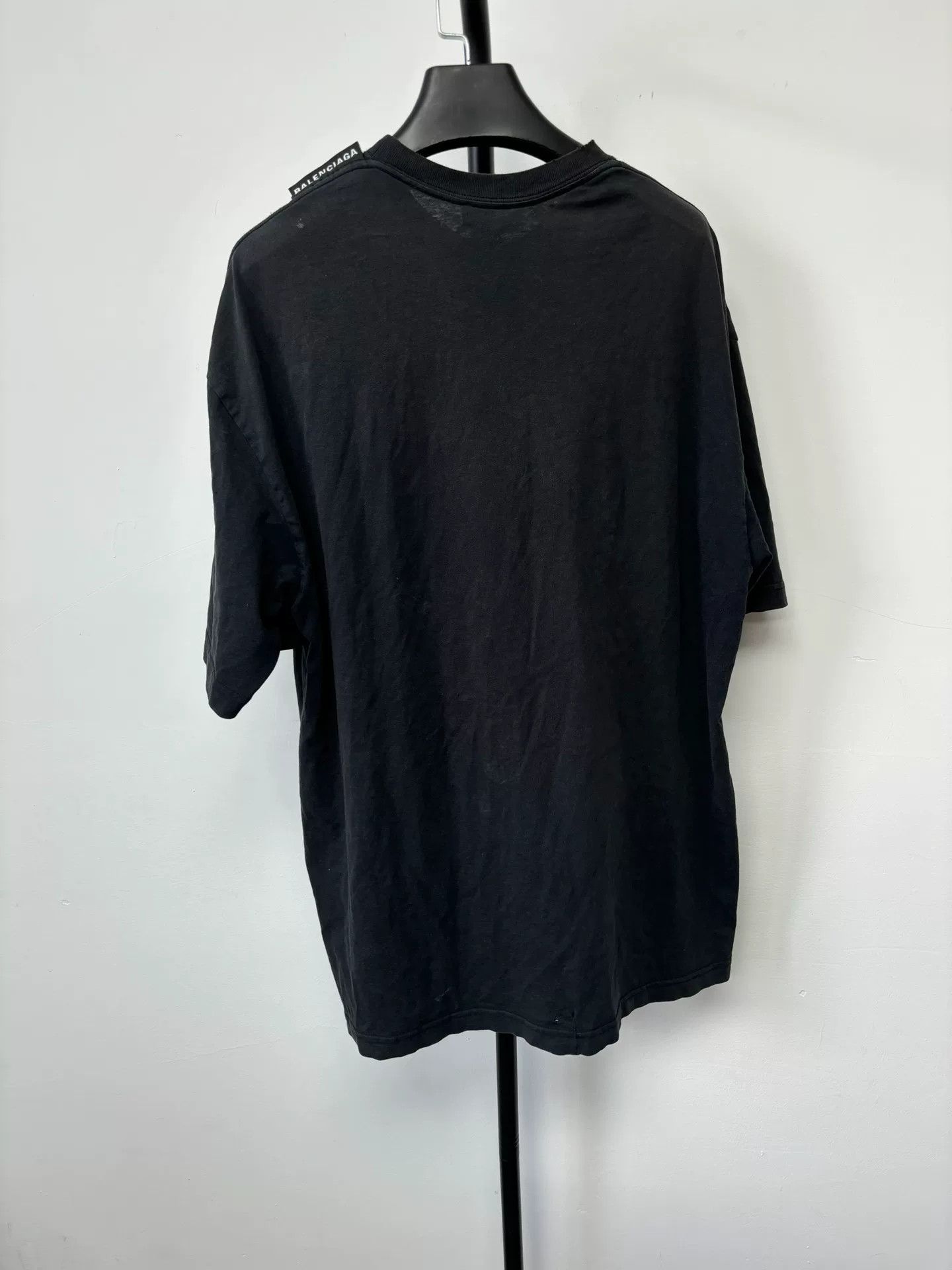 Balenciaga Balenciaga Shoulder Logo T-Shirt XS Size US XS / EU 42 / 0 - 3 Thumbnail