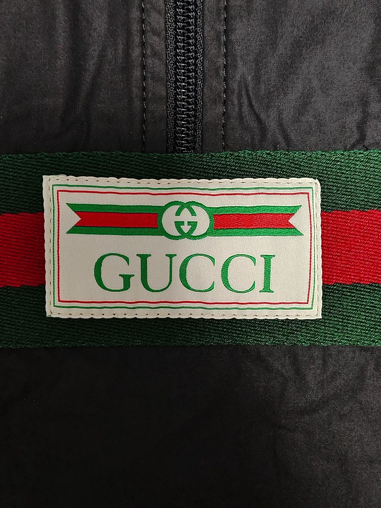 Gucci Gucci Logo Label Hooded Jacket Size 52 Size US L / EU 52-54 / 3 - 4 Thumbnail