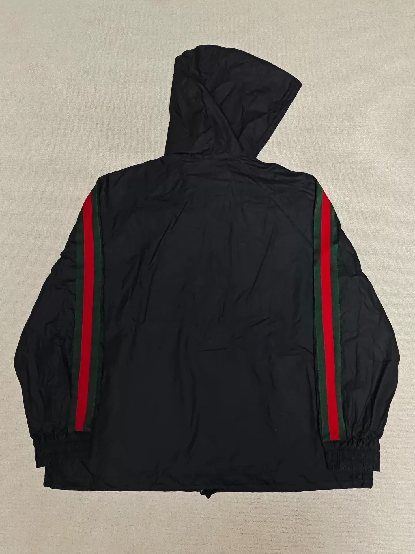 Gucci Gucci Logo Label Hooded Jacket Size 52 Size US L / EU 52-54 / 3 - 3 Thumbnail