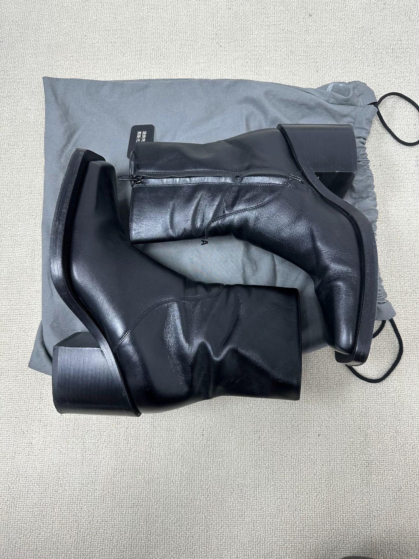 Balenciaga Balenciaga Glove Smooth Leather Boots 40 Size US 7 / EU 40 - 5 Thumbnail